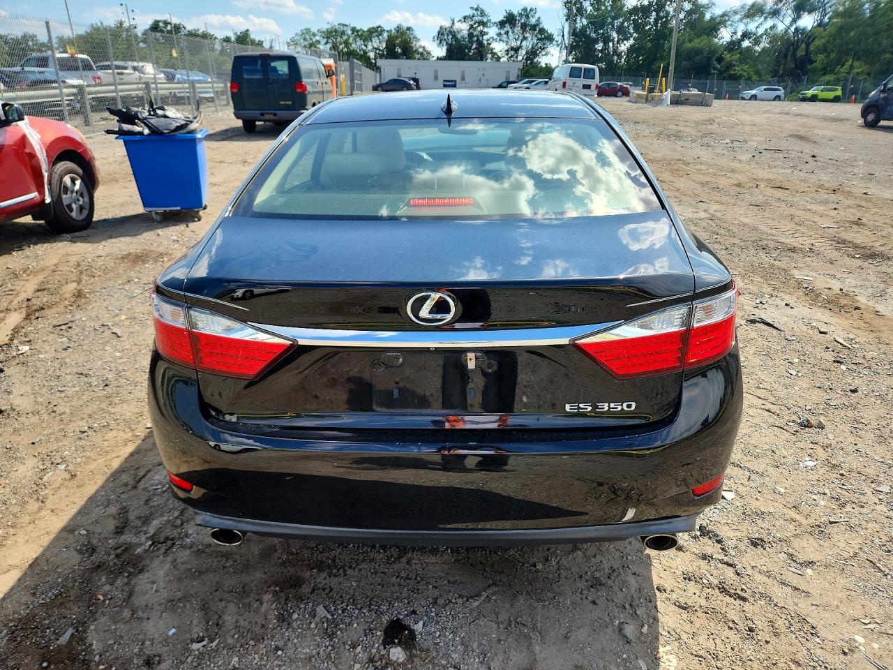 2015 Lexus Es 350 Черный vin: JTHBK1GG0F2180071
