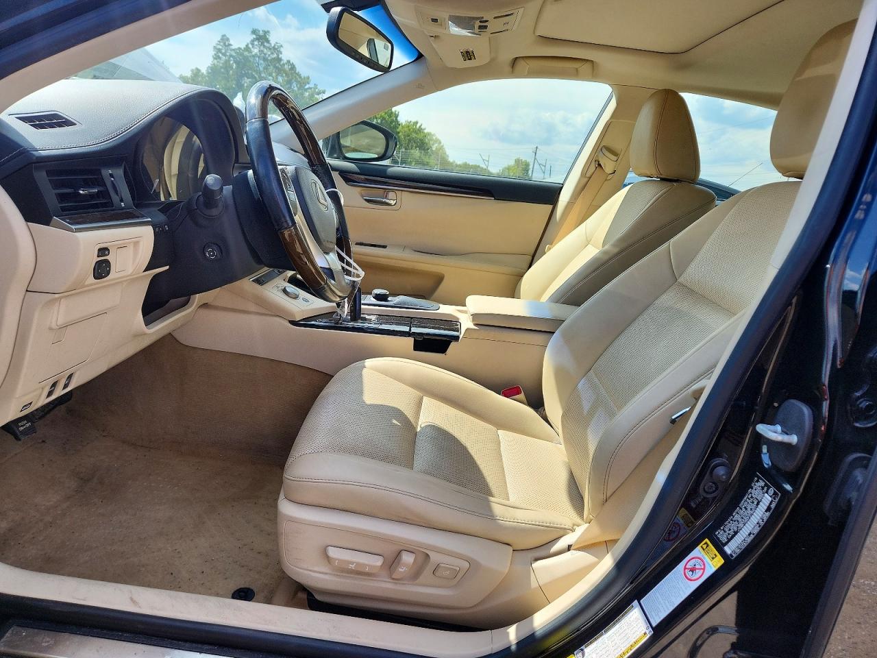 2015 Lexus Es 350 Черный vin: JTHBK1GG0F2180071