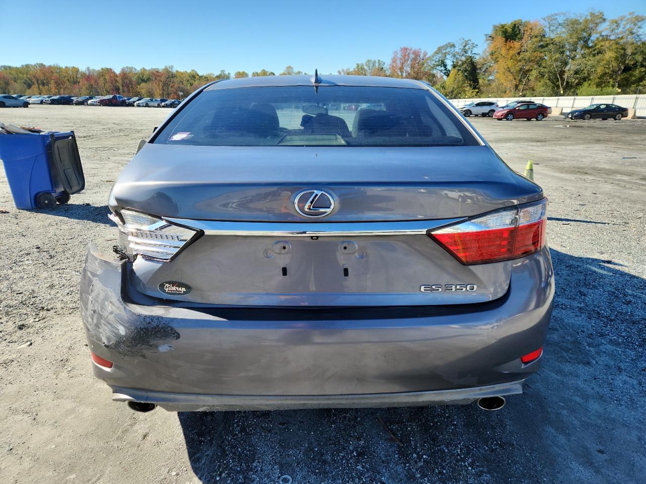 2015 Lexus Es 350 Gray vin: JTHBK1GG0F2182371