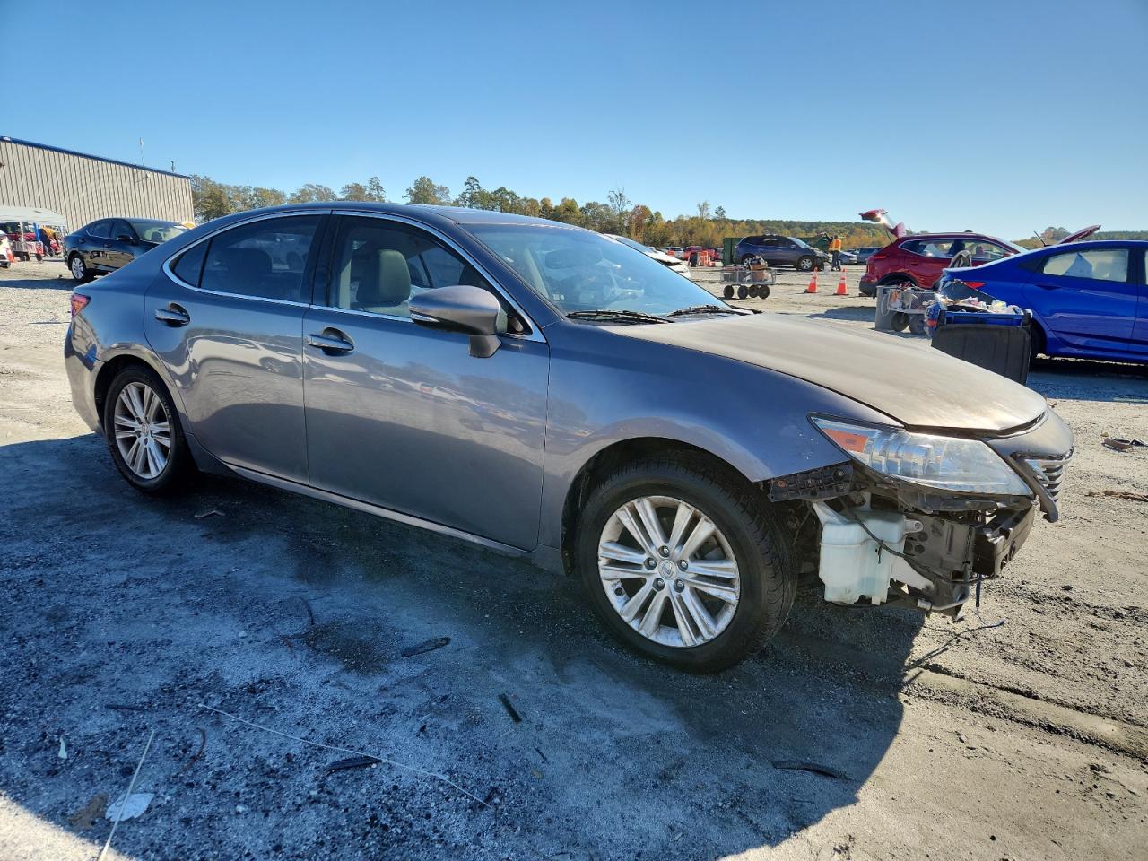 2015 Lexus Es 350 Gray vin: JTHBK1GG0F2182371