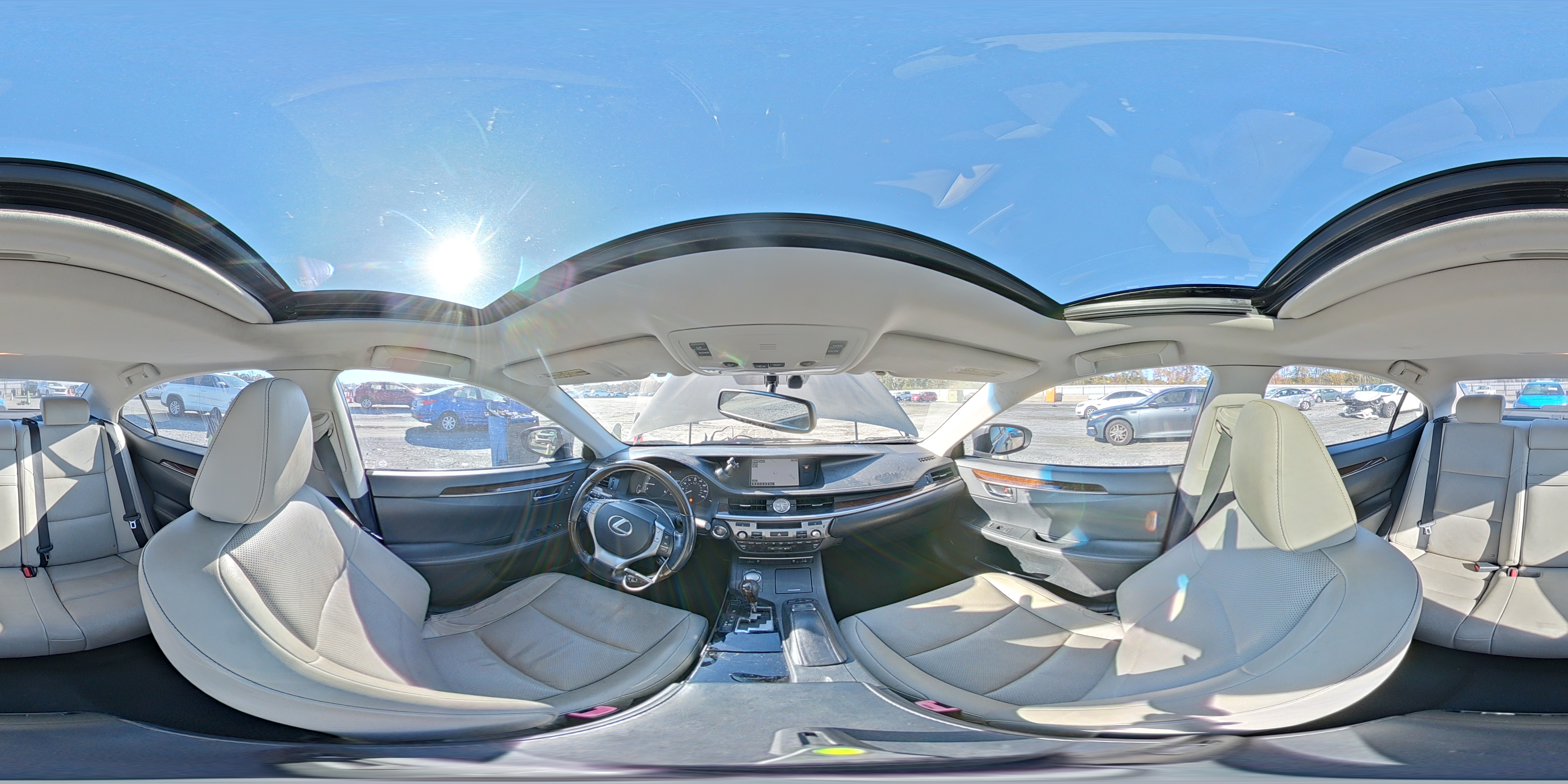 2015 Lexus Es 350 Gray vin: JTHBK1GG0F2182371