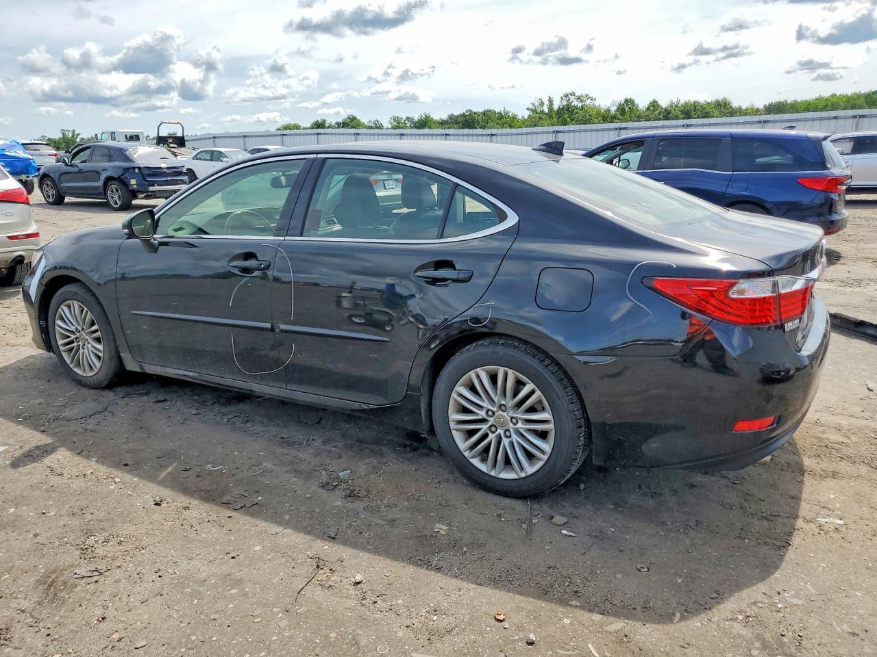 2015 Lexus Es 350 Black vin: JTHBK1GG0F2185545