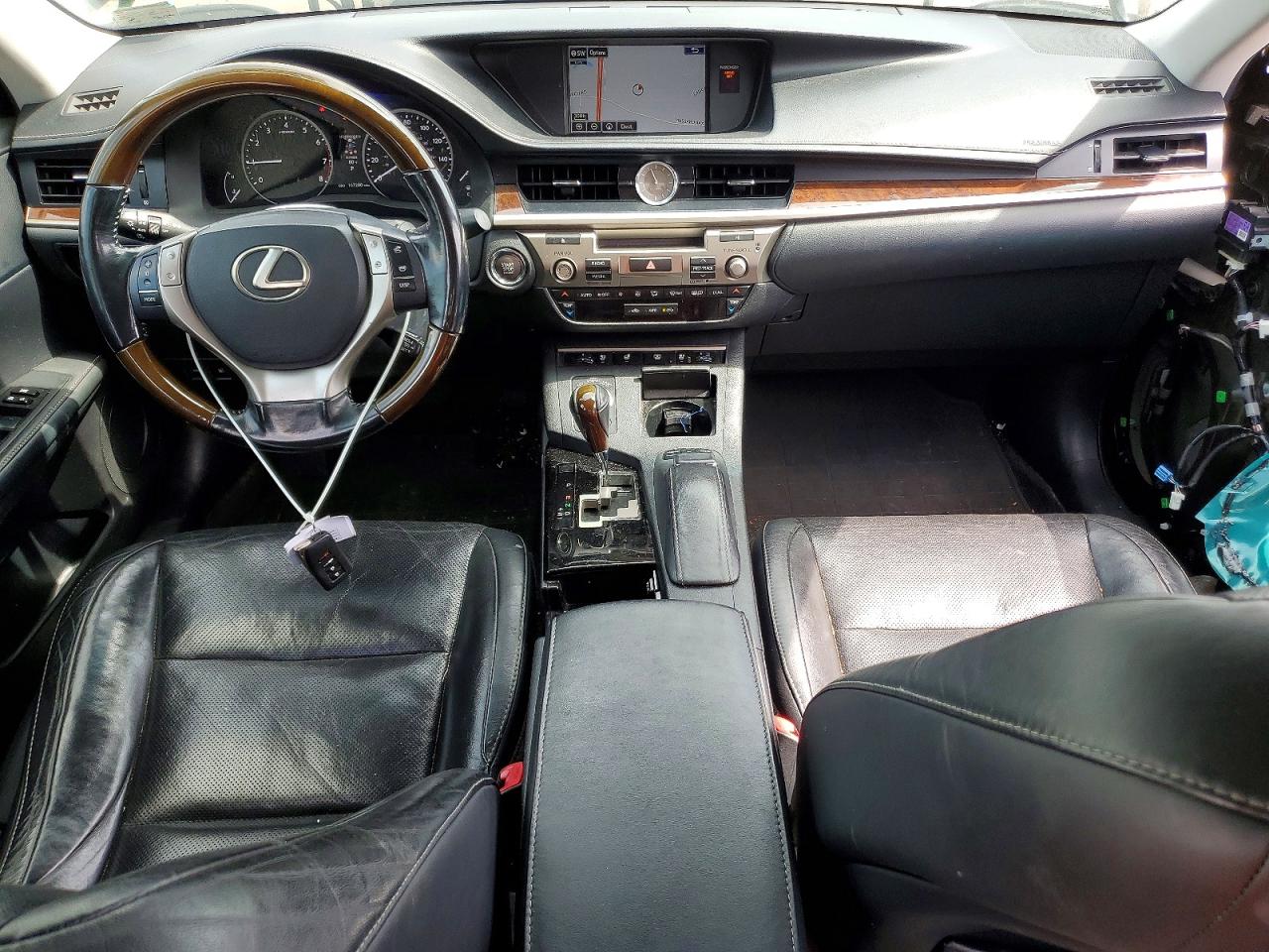 2015 Lexus Es 350 Black vin: JTHBK1GG0F2185545