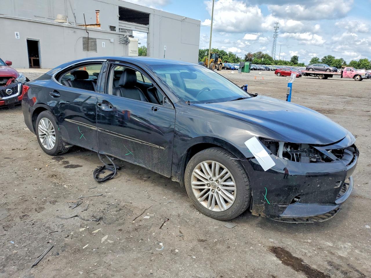 2015 Lexus Es 350 Black vin: JTHBK1GG0F2185545