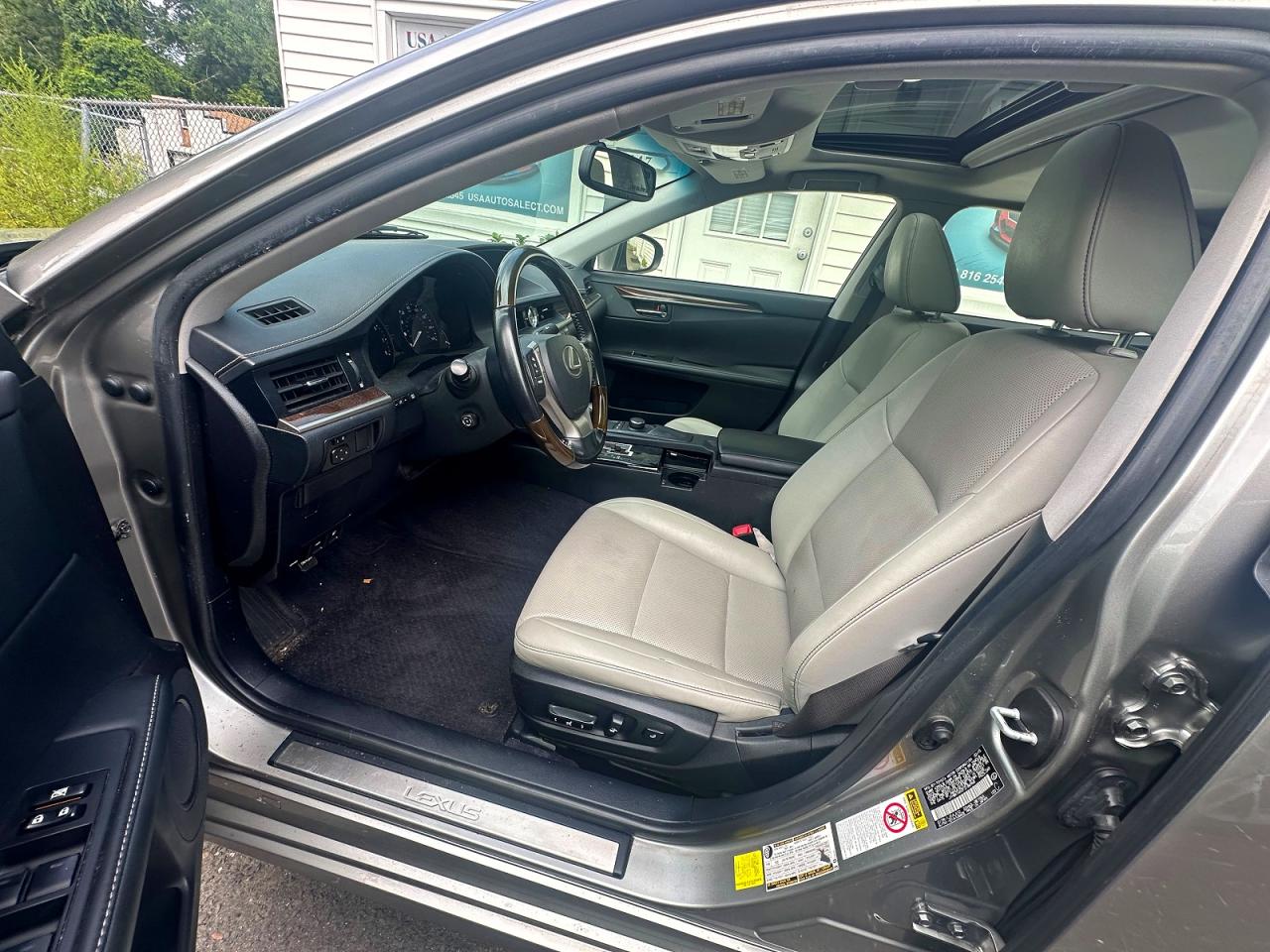 2015 Lexus Es 350 Silver vin: JTHBK1GG0F2186968