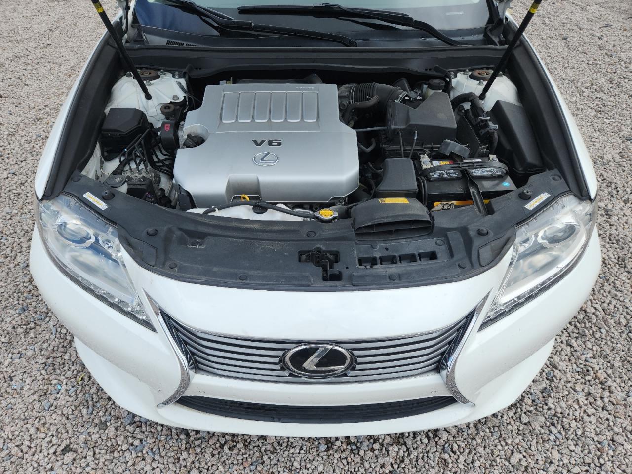 2015 Lexus Es 350 White vin: JTHBK1GG0F2194455