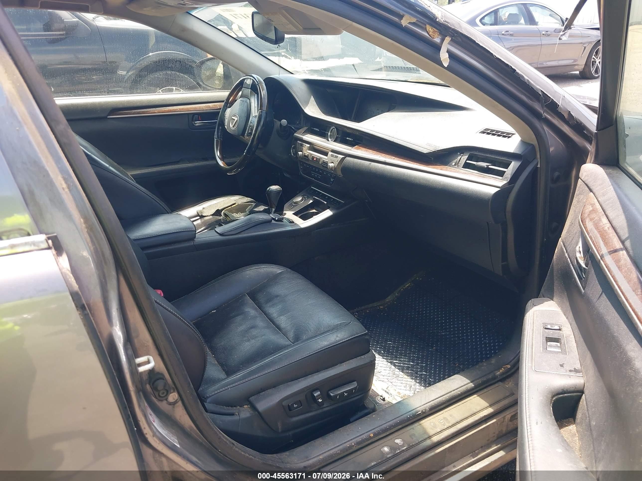 2015 Lexus Es 350   Gray vin: JTHBK1GG0F2195427