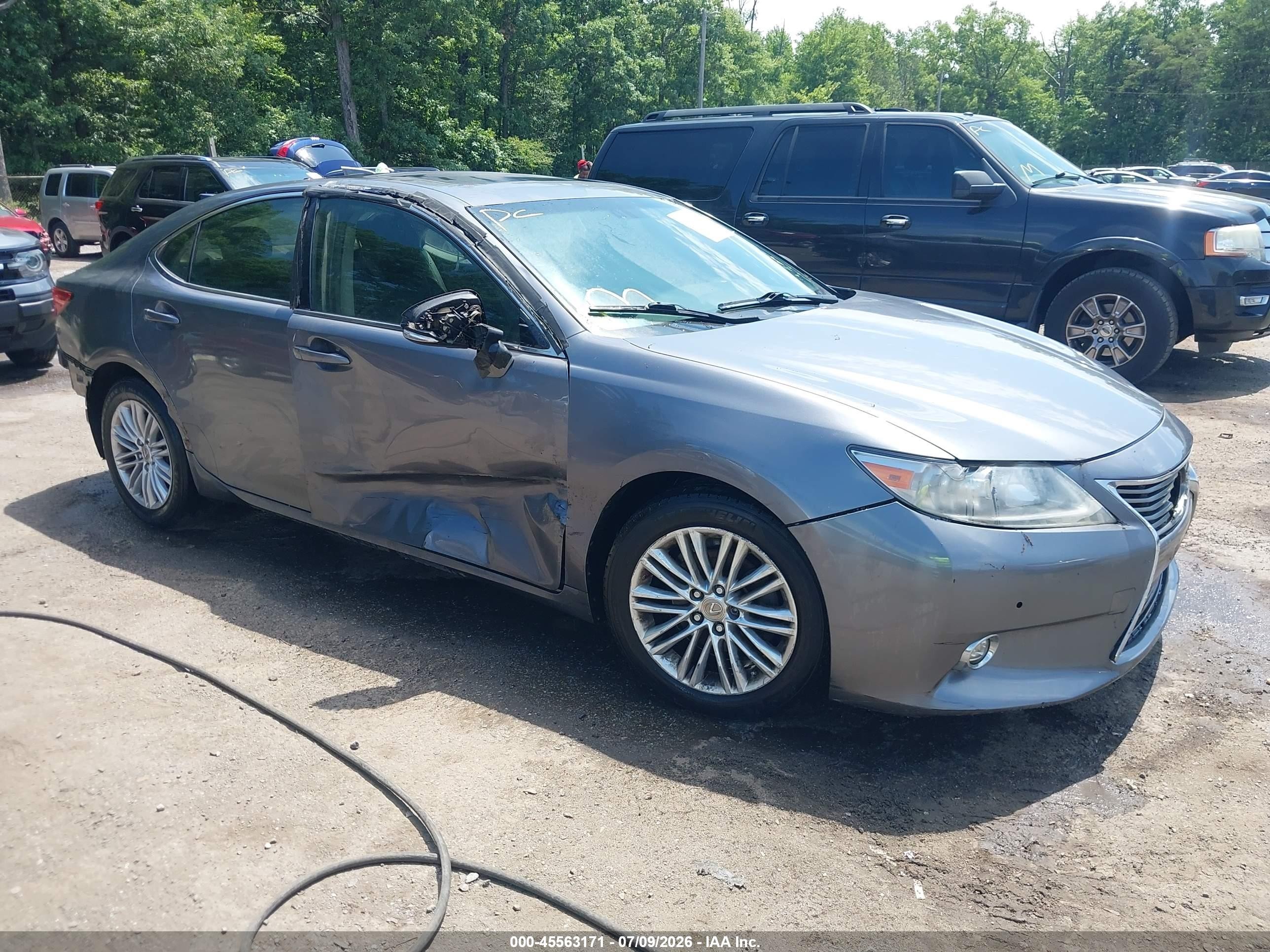 2015 Lexus Es 350   Gray vin: JTHBK1GG0F2195427