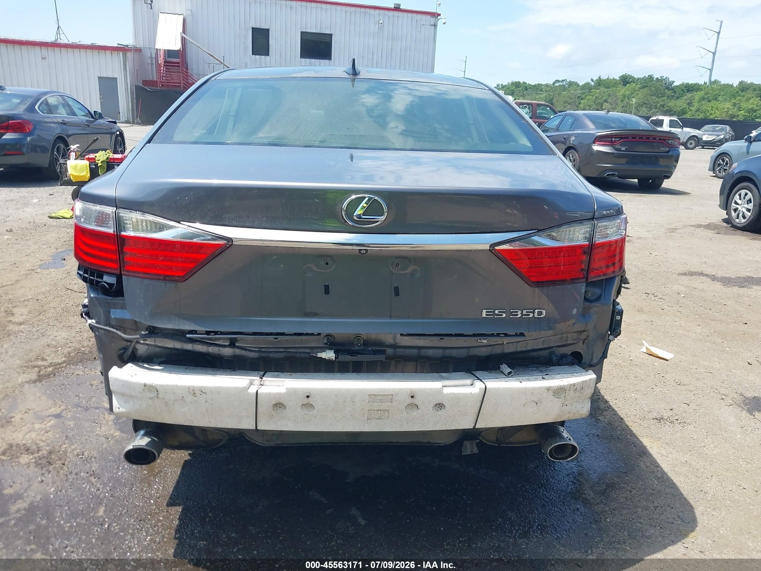 2015 Lexus Es 350   Gray vin: JTHBK1GG0F2195427