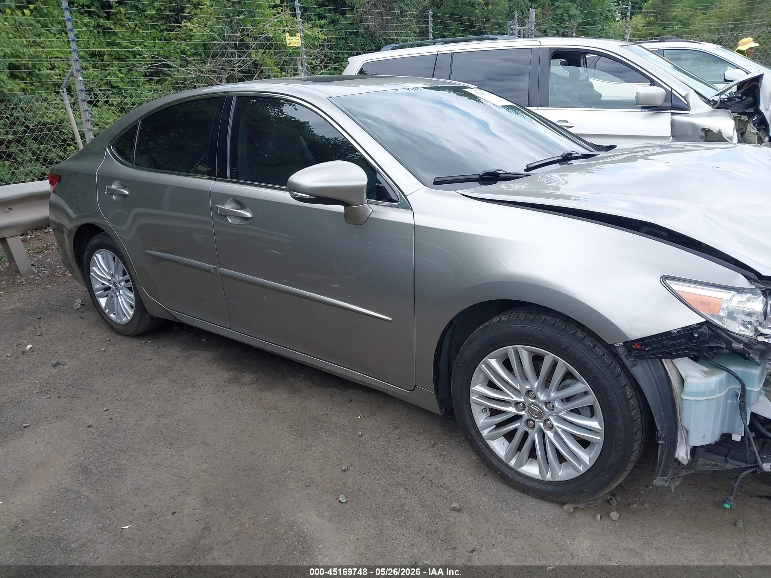2015 Lexus Es 350 Gray vin: JTHBK1GG0F2201825