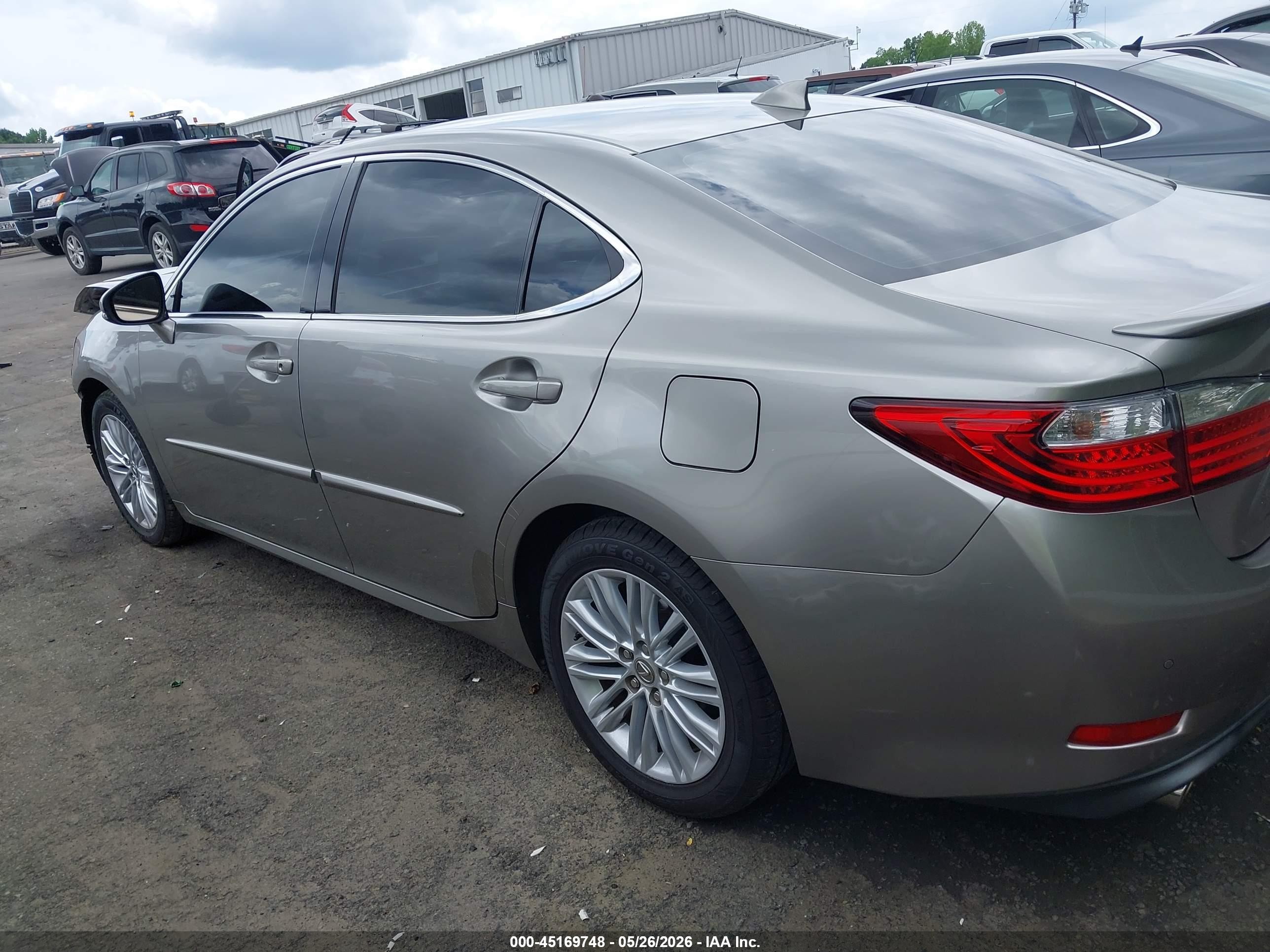2015 Lexus Es 350 Gray vin: JTHBK1GG0F2201825