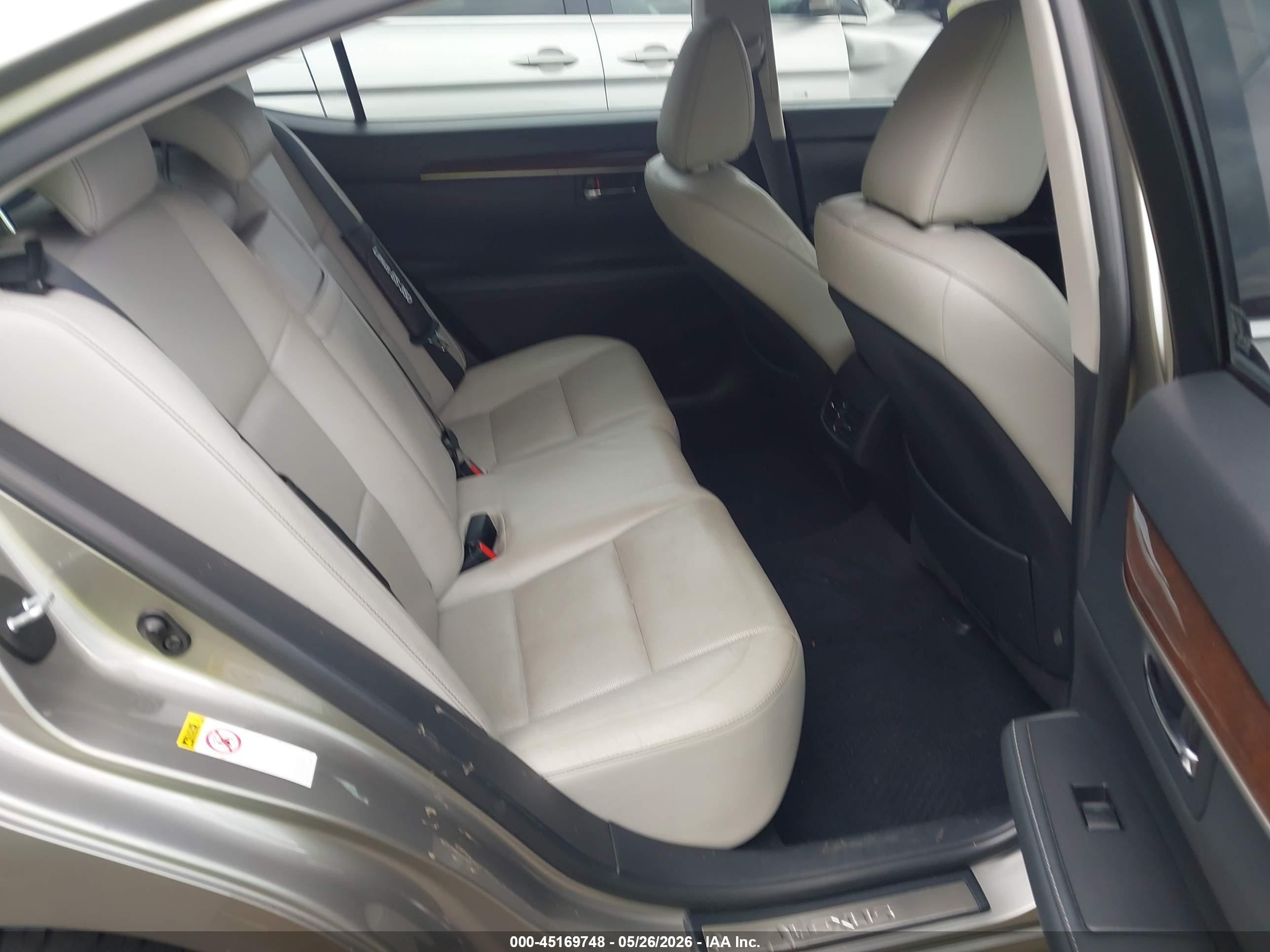 2015 Lexus Es 350 Gray vin: JTHBK1GG0F2201825