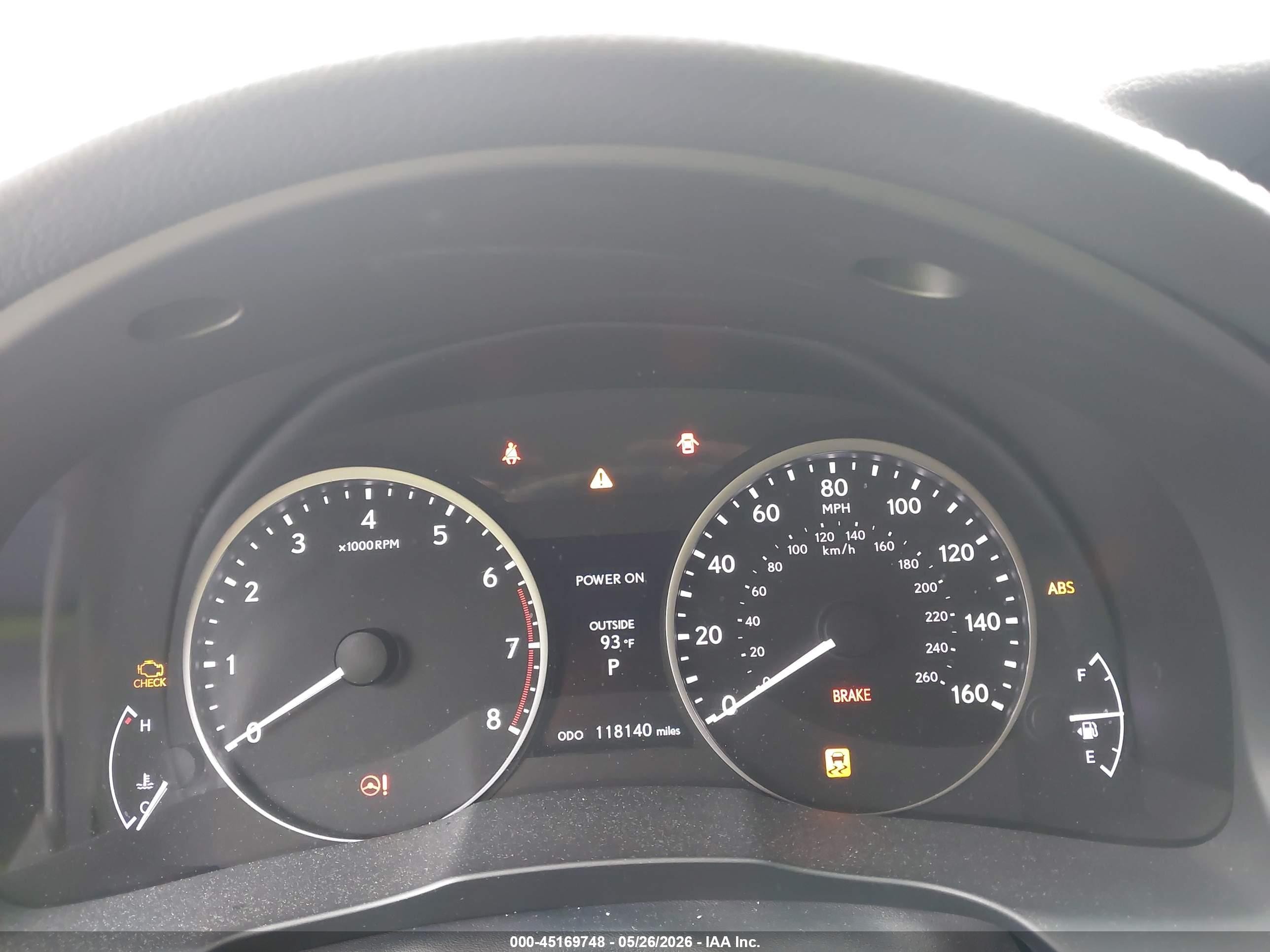 2015 Lexus Es 350 Gray vin: JTHBK1GG0F2201825