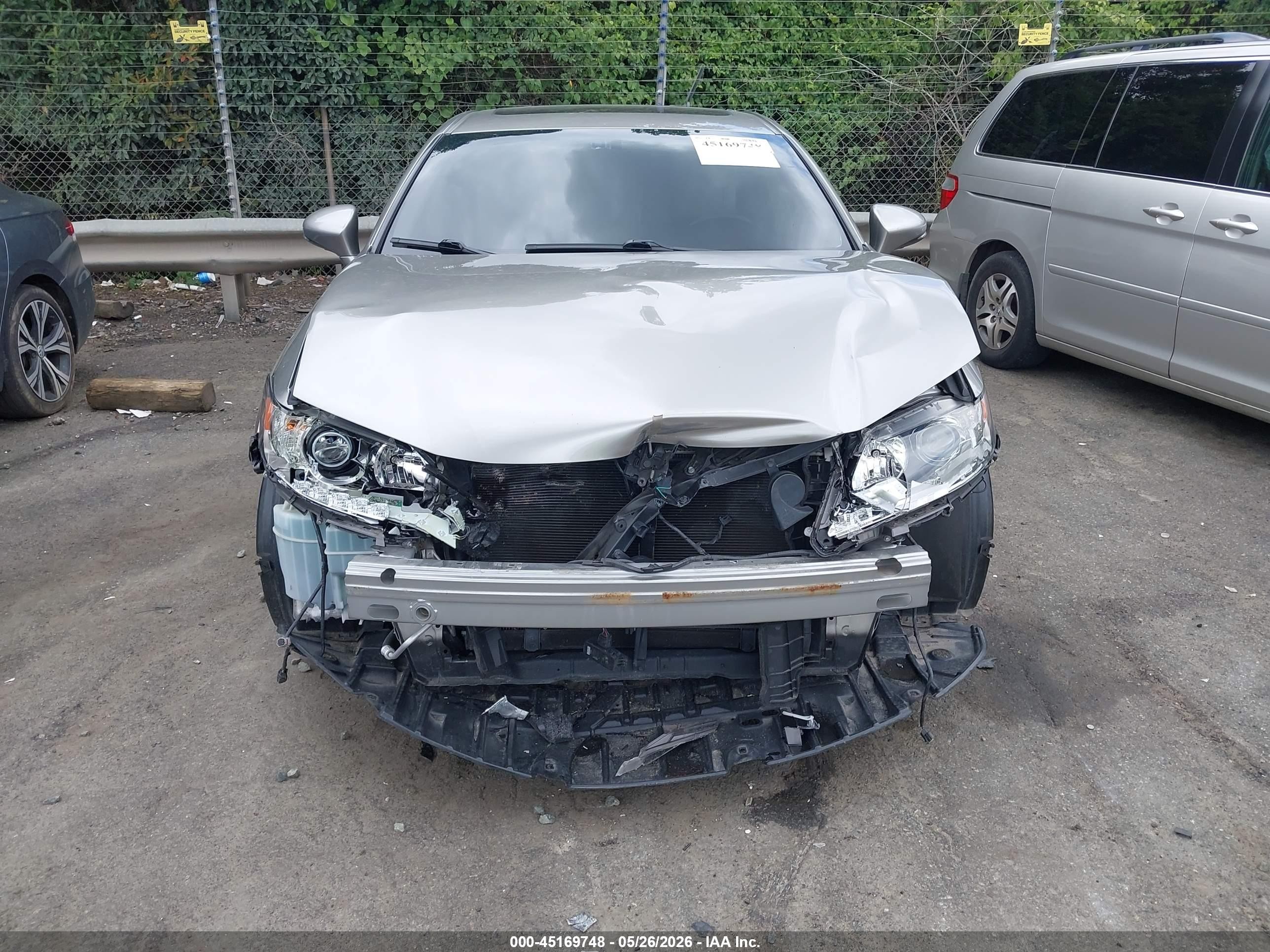 2015 Lexus Es 350 Gray vin: JTHBK1GG0F2201825