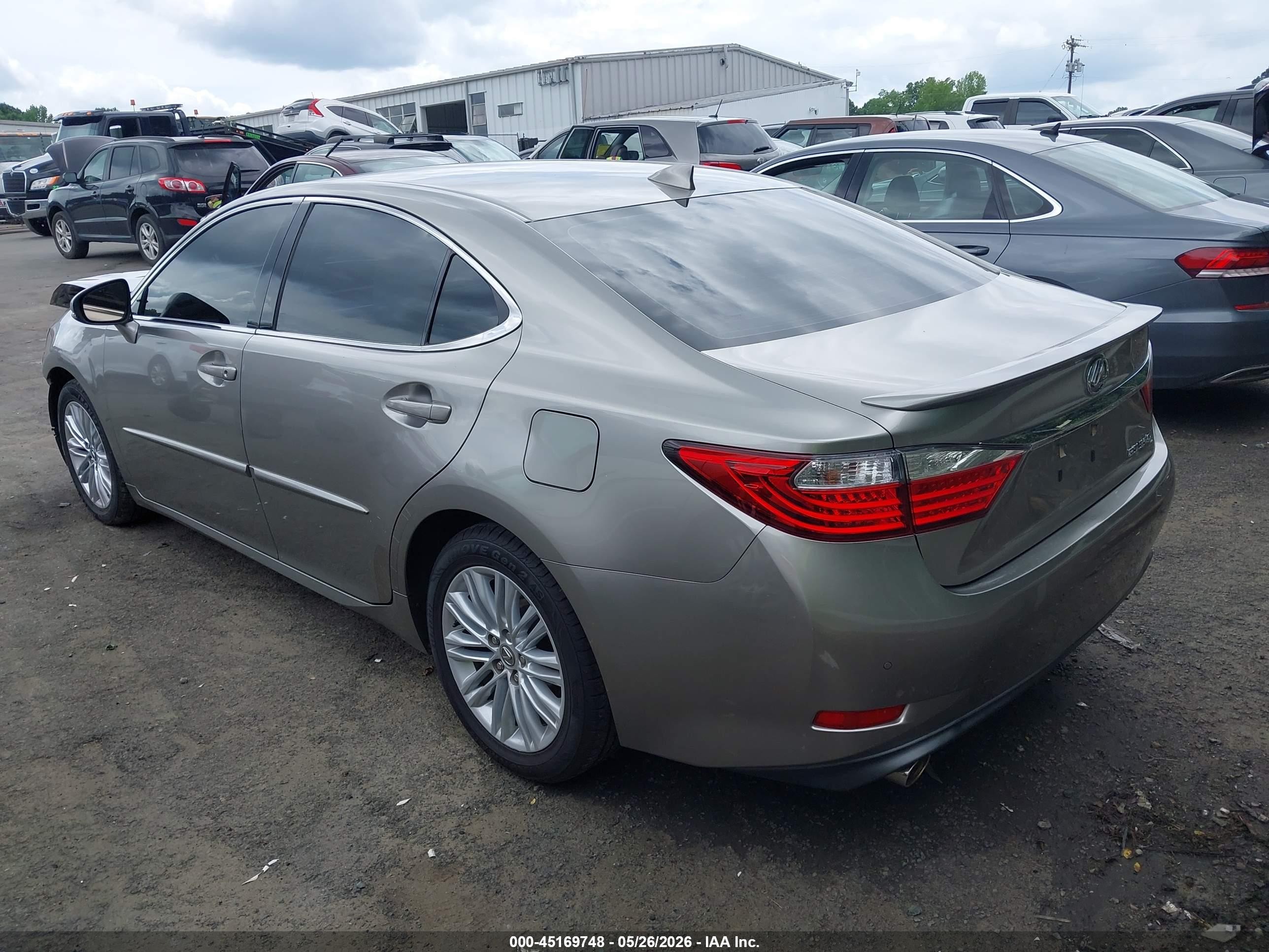 2015 Lexus Es 350 Gray vin: JTHBK1GG0F2201825