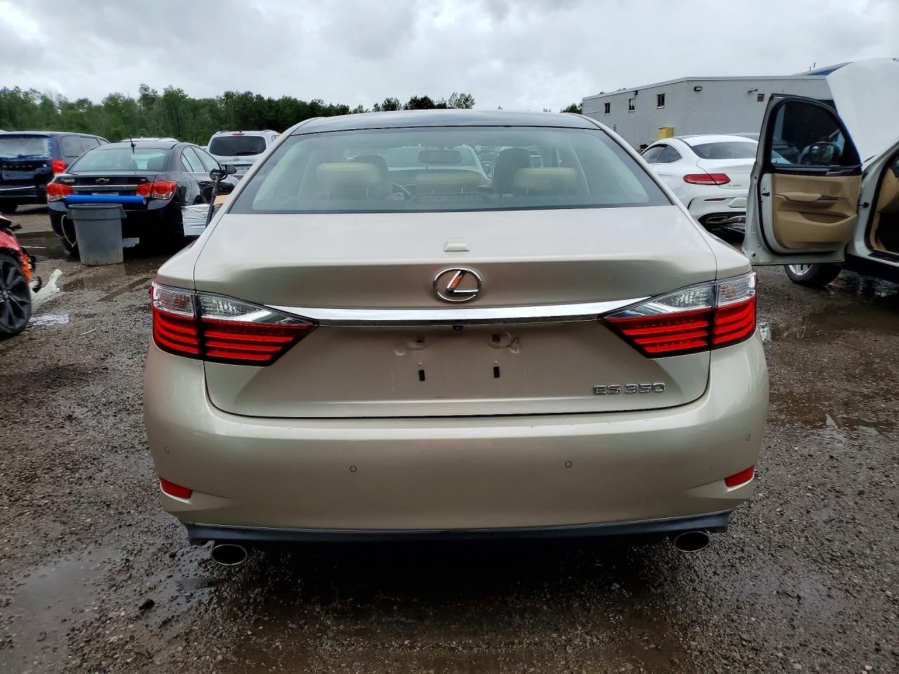 2015 Lexus Es 350 Beige vin: JTHBK1GG0F2201890