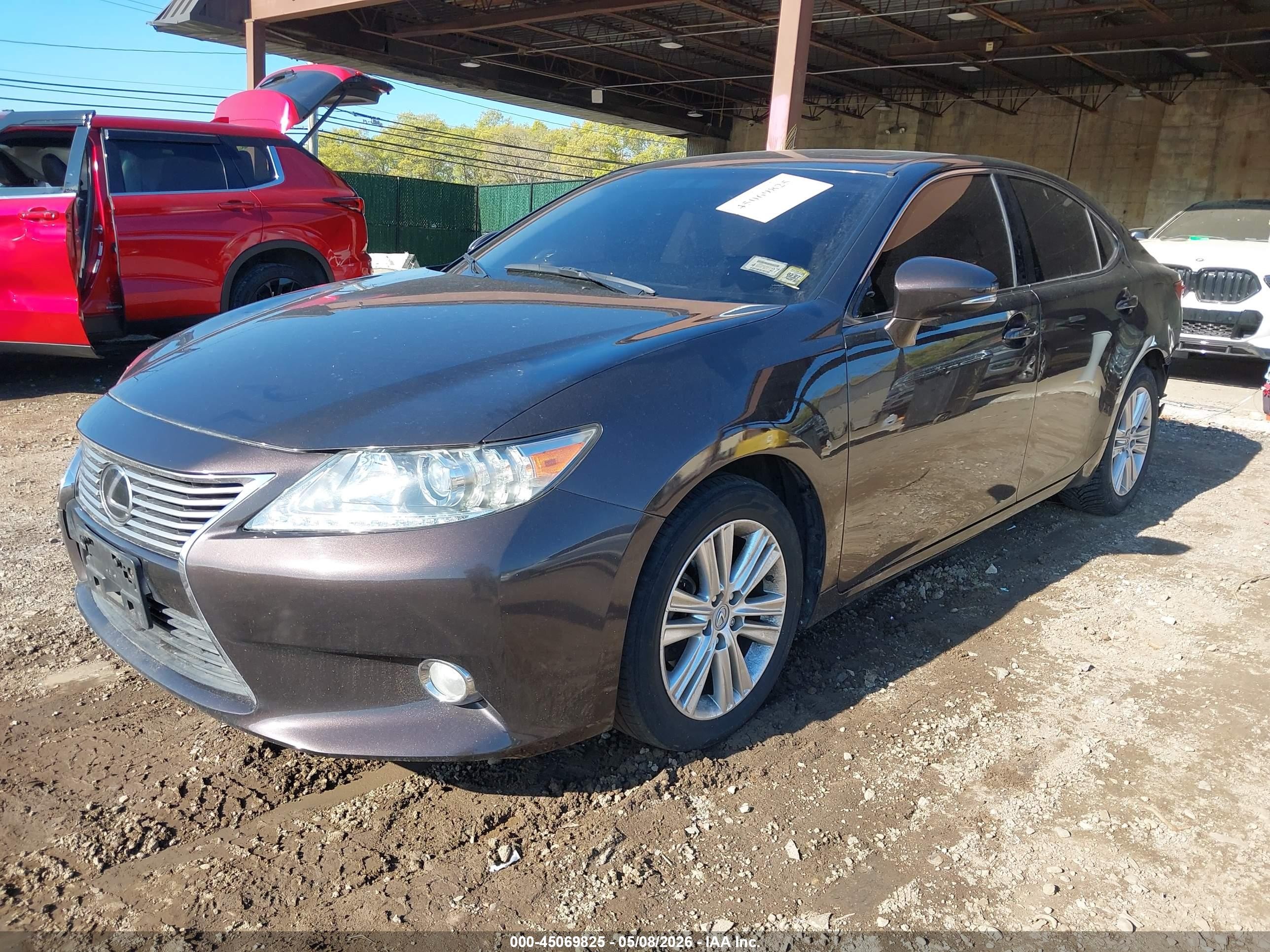 2015 Lexus Es 350   Gray vin: JTHBK1GG0F2205258