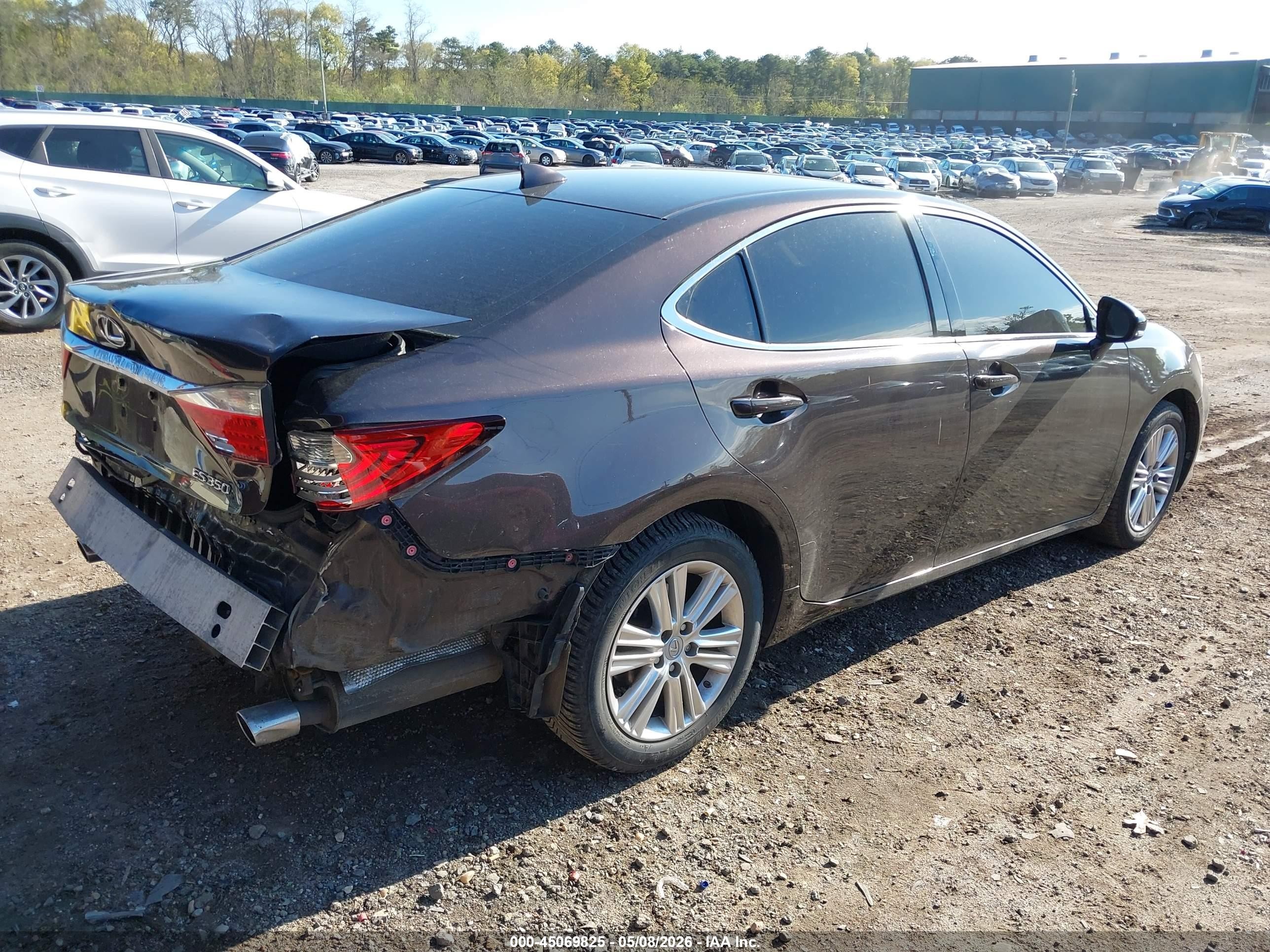 2015 Lexus Es 350   Gray vin: JTHBK1GG0F2205258