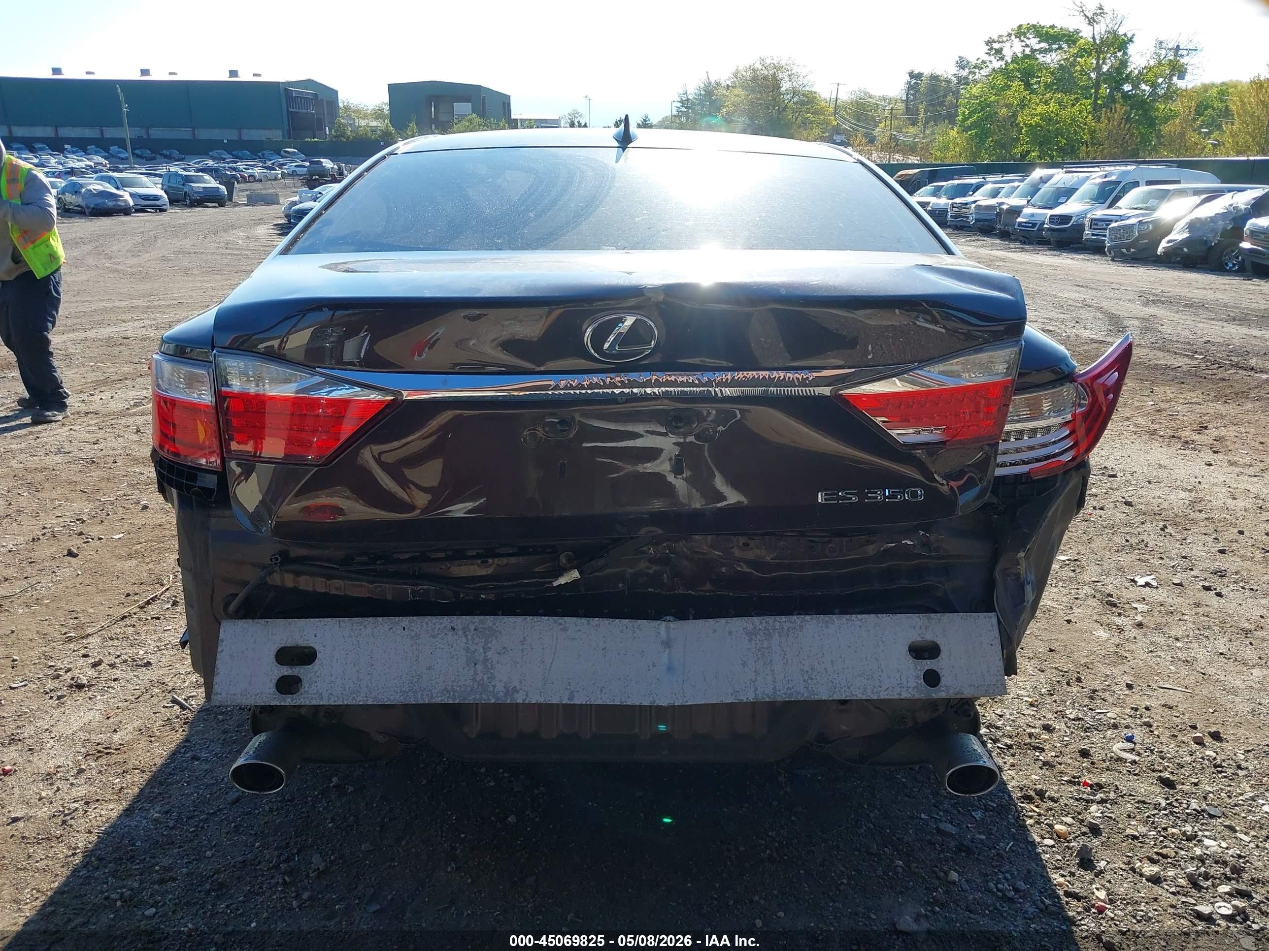2015 Lexus Es 350   Gray vin: JTHBK1GG0F2205258