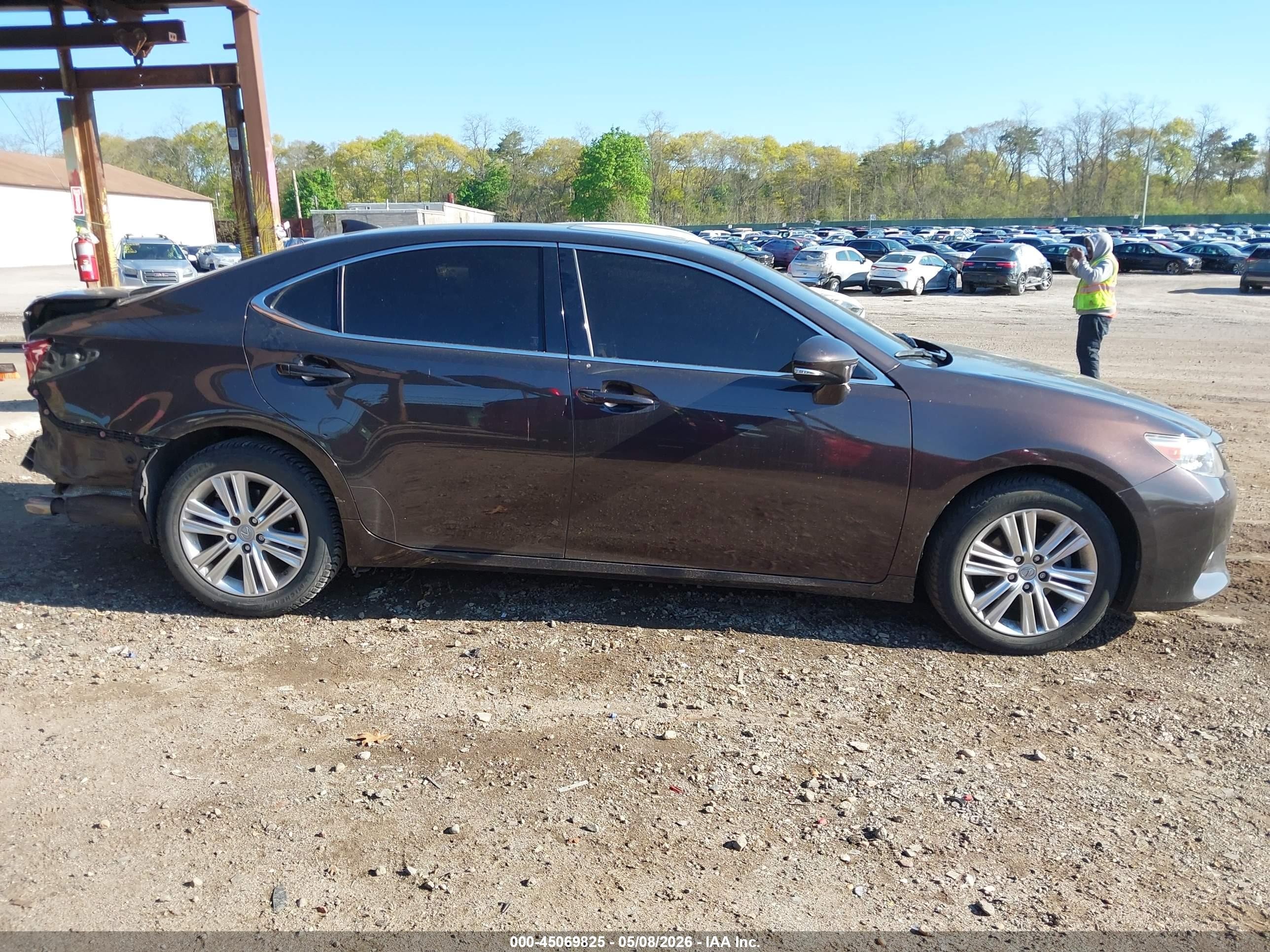 2015 Lexus Es 350   Gray vin: JTHBK1GG0F2205258