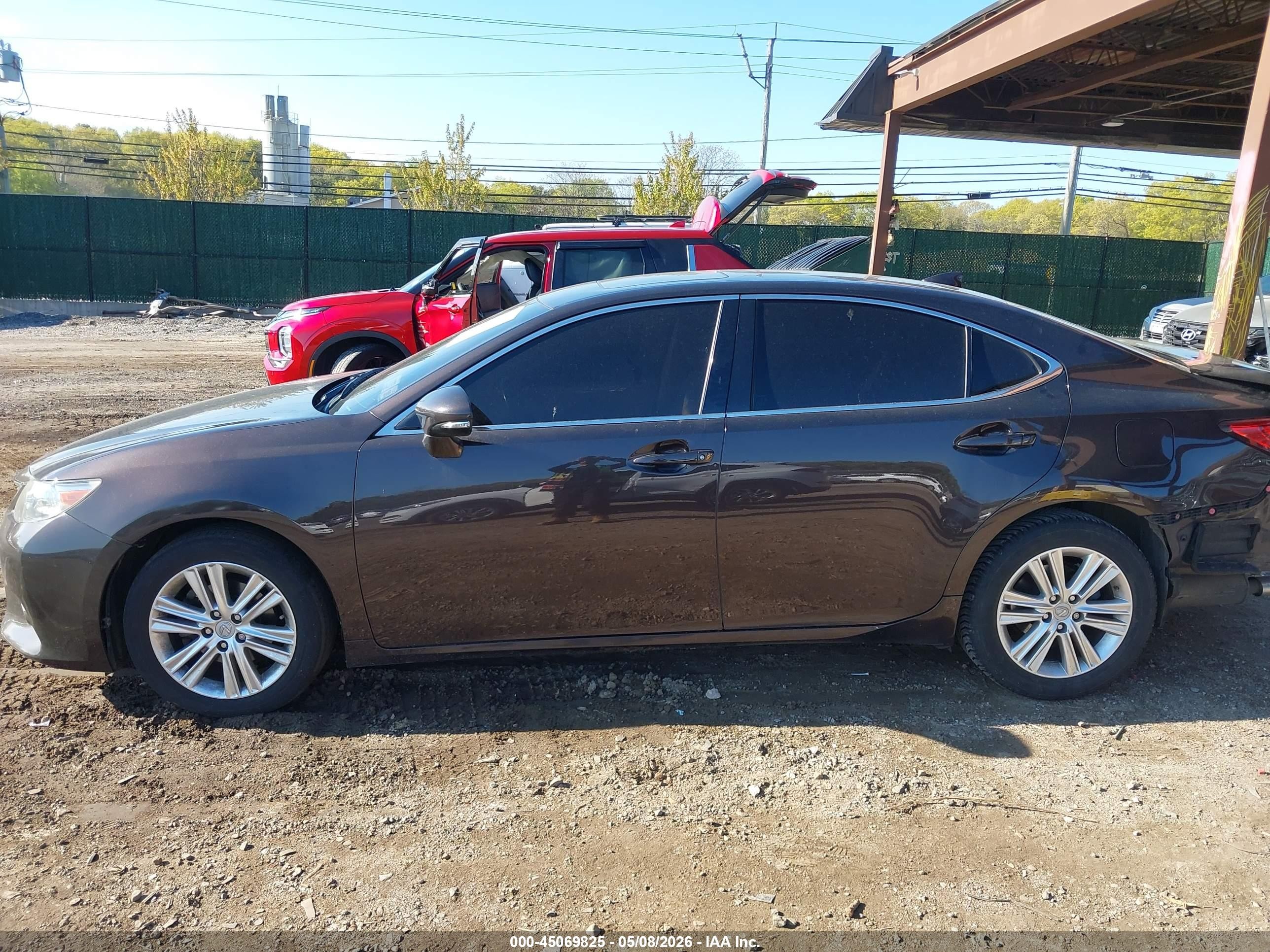 2015 Lexus Es 350   Gray vin: JTHBK1GG0F2205258