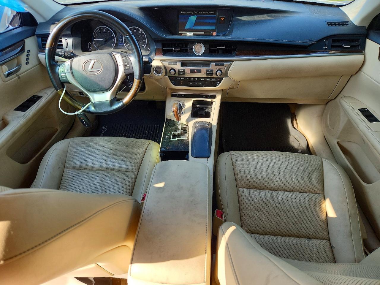 2015 Lexus Es 350 White vin: JTHBK1GG0F2206054