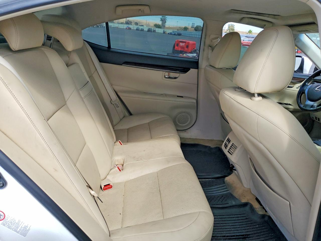 2015 Lexus Es 350 White vin: JTHBK1GG0F2206054
