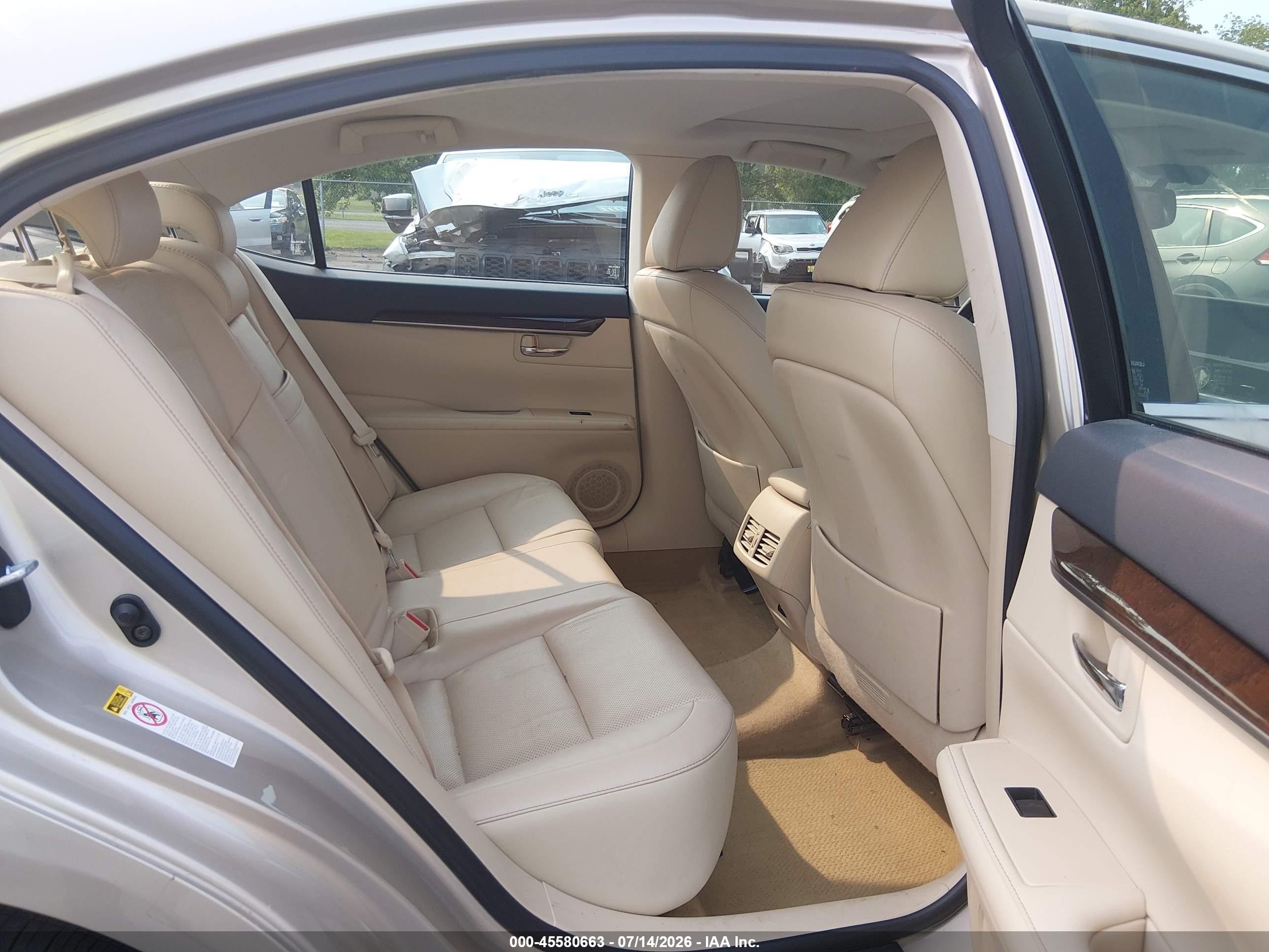 2015 Lexus Es 350   Tan vin: JTHBK1GG0F2209701