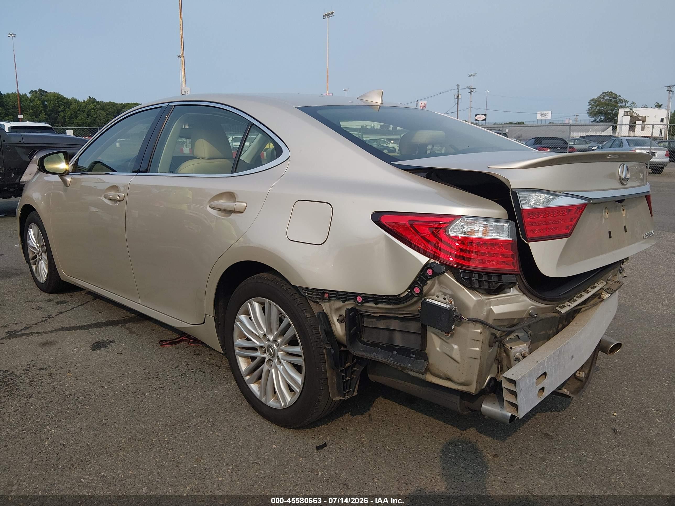 2015 Lexus Es 350   Tan vin: JTHBK1GG0F2209701