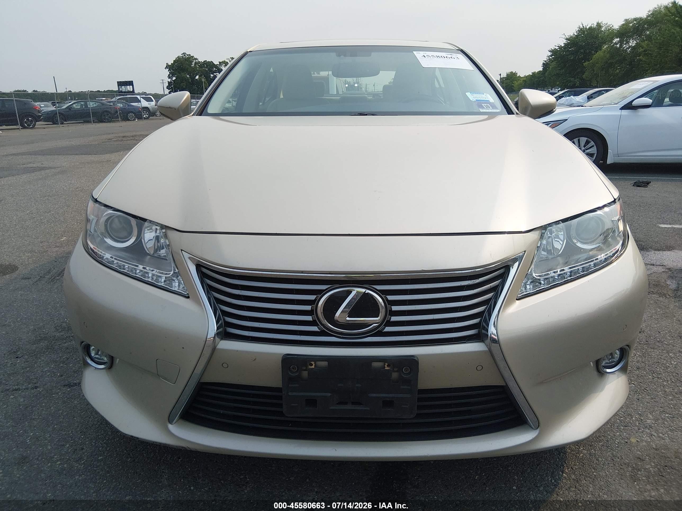 2015 Lexus Es 350   Tan vin: JTHBK1GG0F2209701