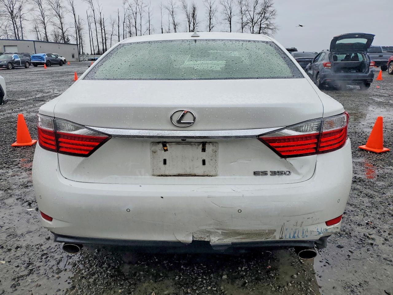2013 Lexus Es 350 Base Белый vin: JTHBK1GG1D2004966