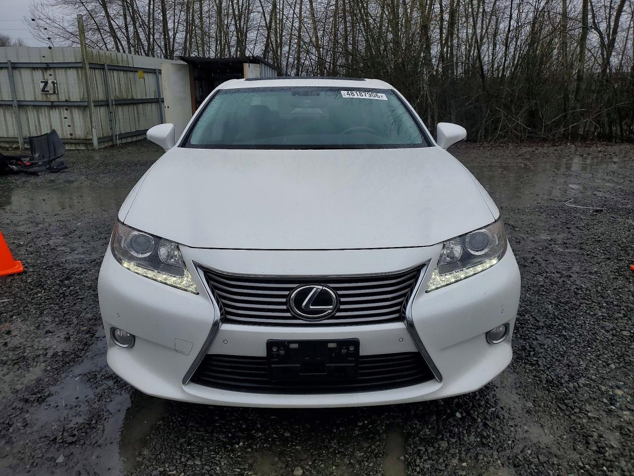 2013 Lexus Es 350 Base Белый vin: JTHBK1GG1D2004966