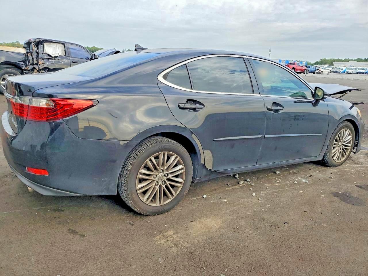 2013 Lexus Es 350 Black vin: JTHBK1GG1D2013750