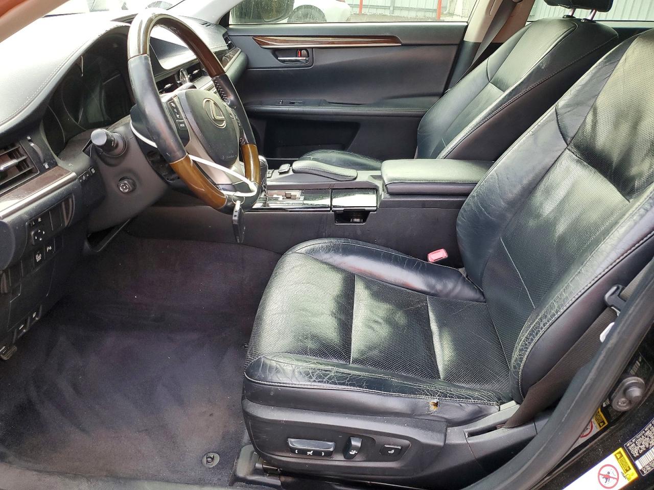 2013 Lexus Es 350 Black vin: JTHBK1GG1D2013750