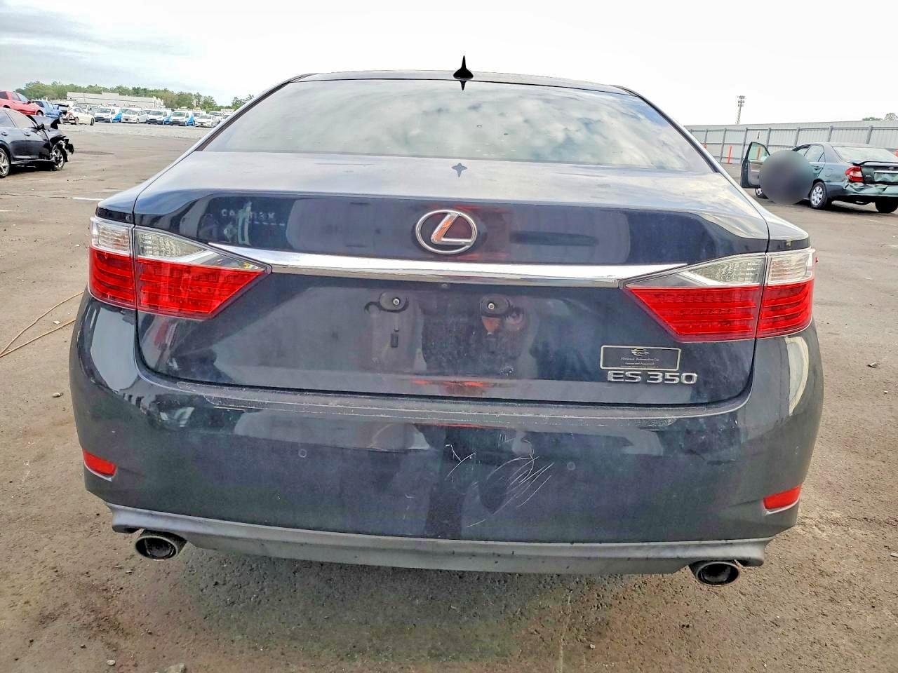 2013 Lexus Es 350 Black vin: JTHBK1GG1D2013750