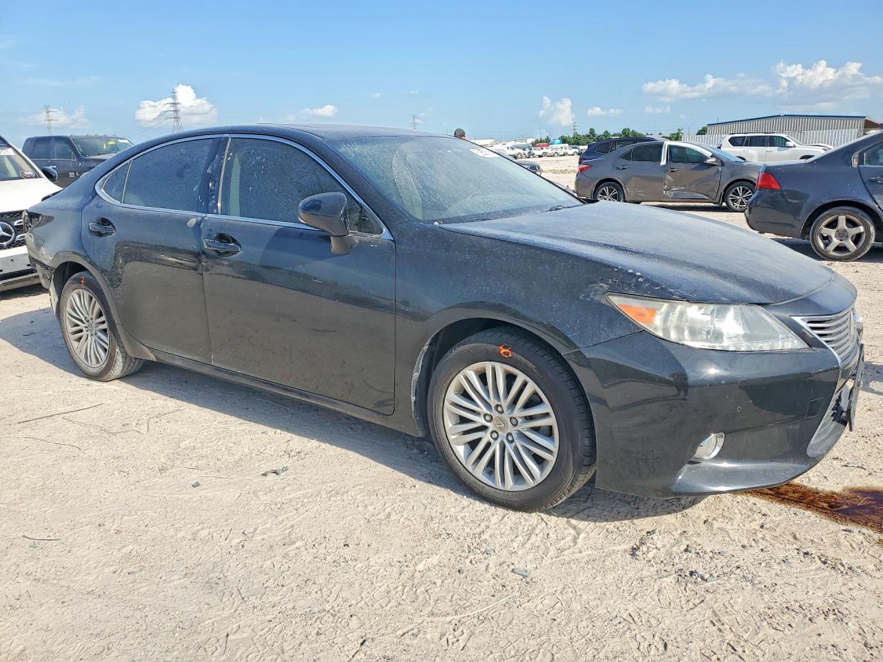 2013 Lexus Es 350 Black vin: JTHBK1GG1D2014073