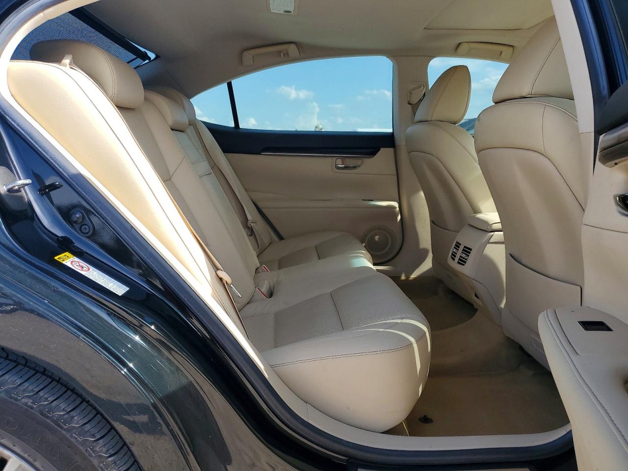 2013 Lexus Es 350 Black vin: JTHBK1GG1D2014073