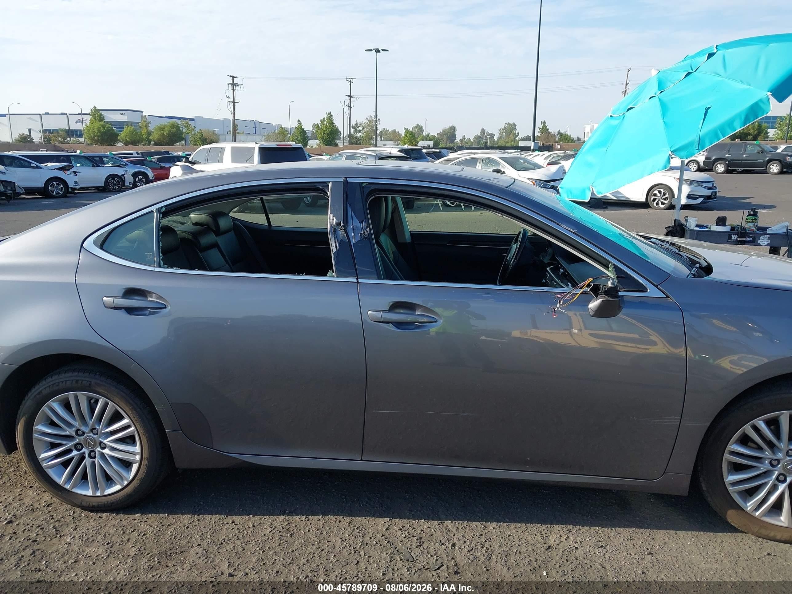 2013 Lexus Es 350   Gray vin: JTHBK1GG1D2018284