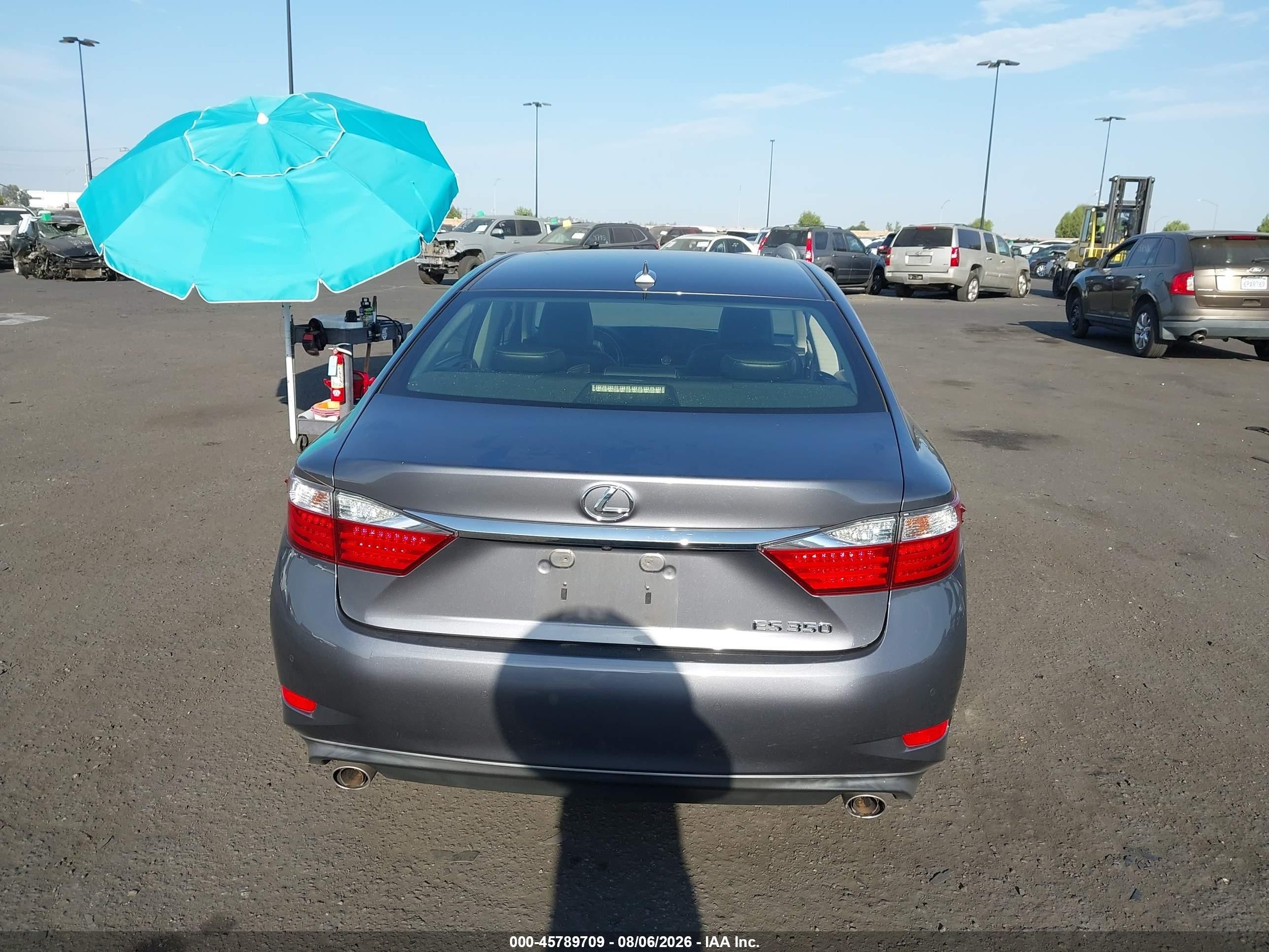2013 Lexus Es 350   Gray vin: JTHBK1GG1D2018284