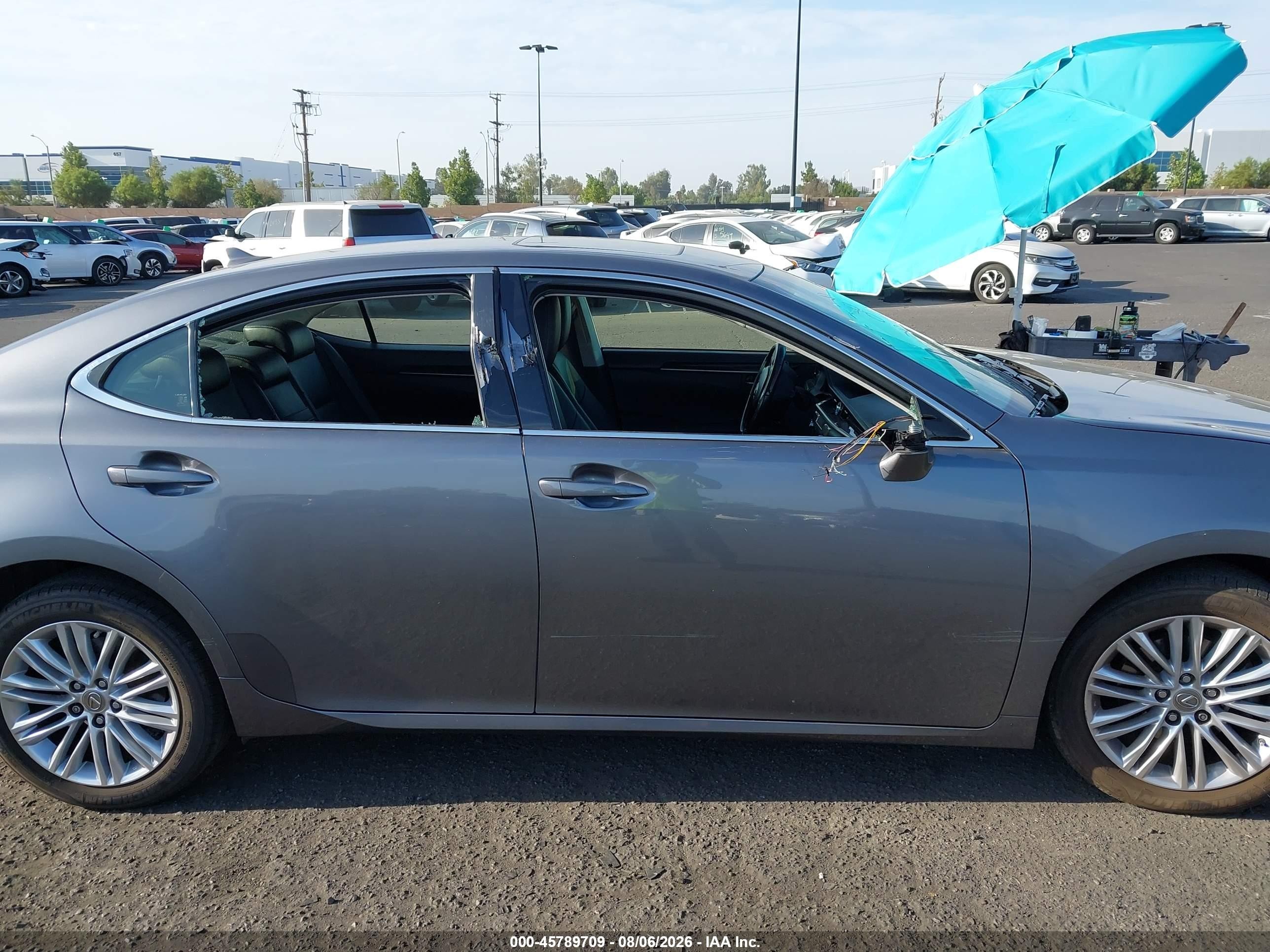2013 Lexus Es 350   Gray vin: JTHBK1GG1D2018284