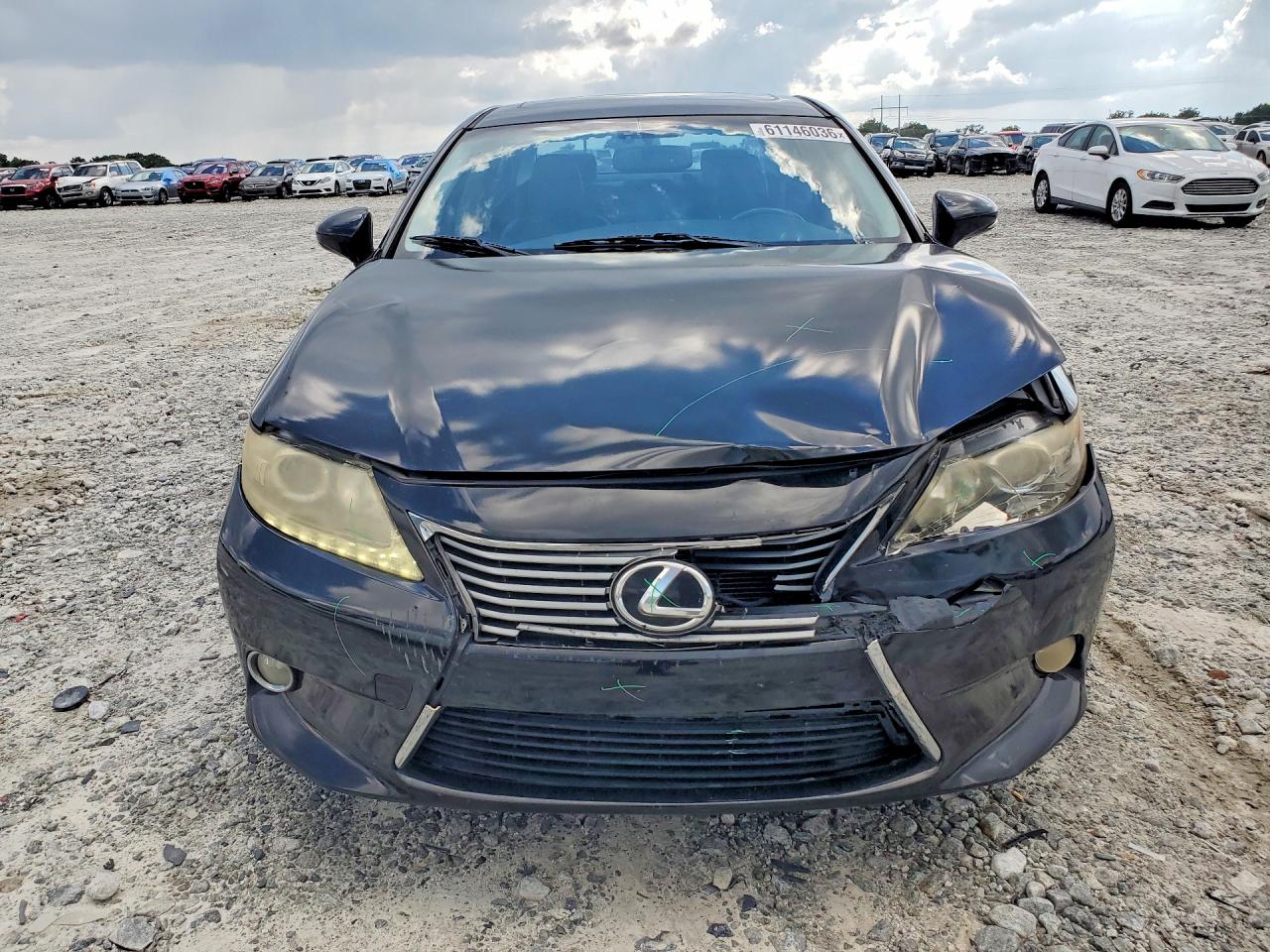 2013 Lexus Es 350 Black vin: JTHBK1GG1D2024604