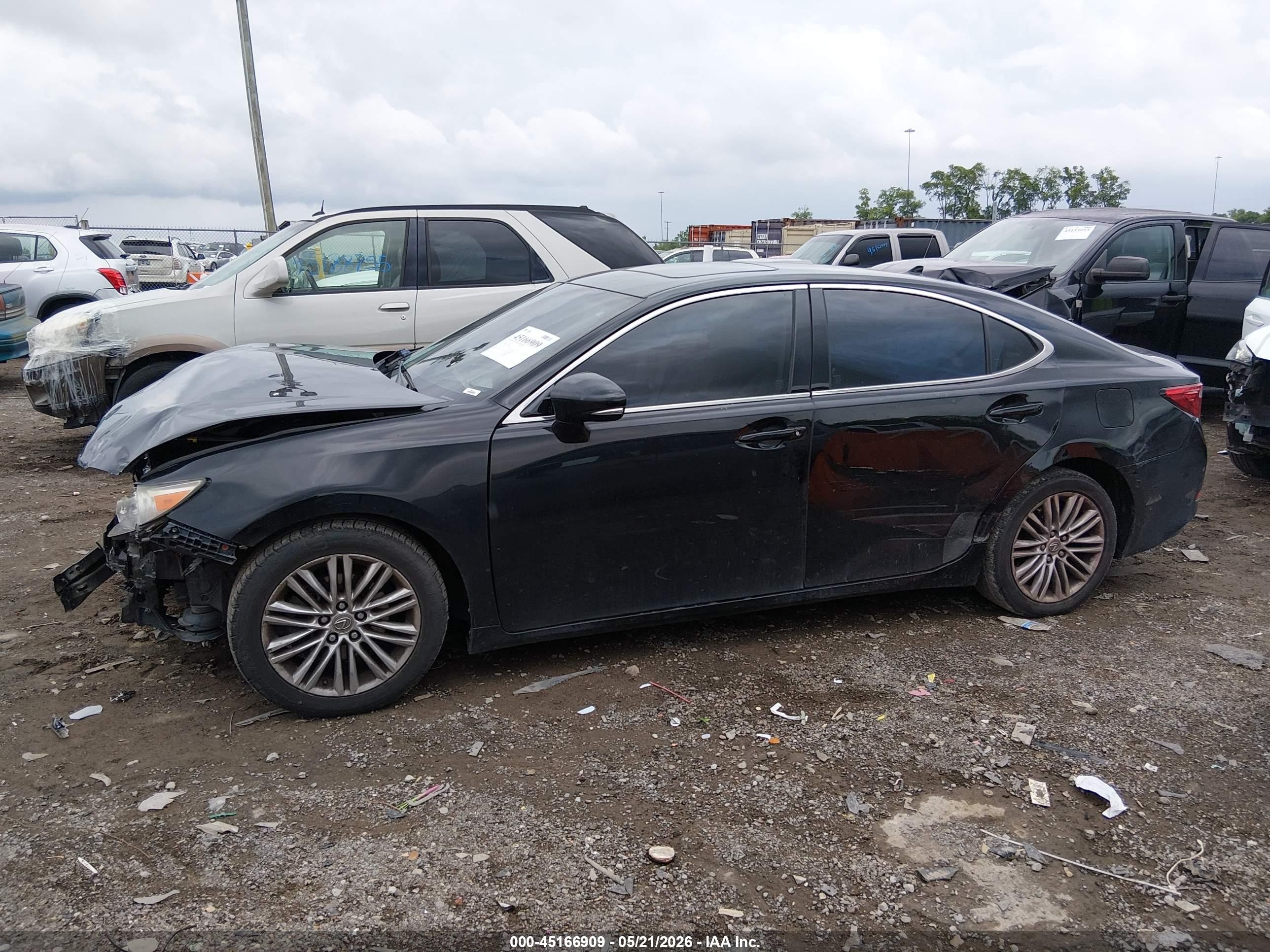 2013 Lexus Es 350   Black vin: JTHBK1GG1D2028393