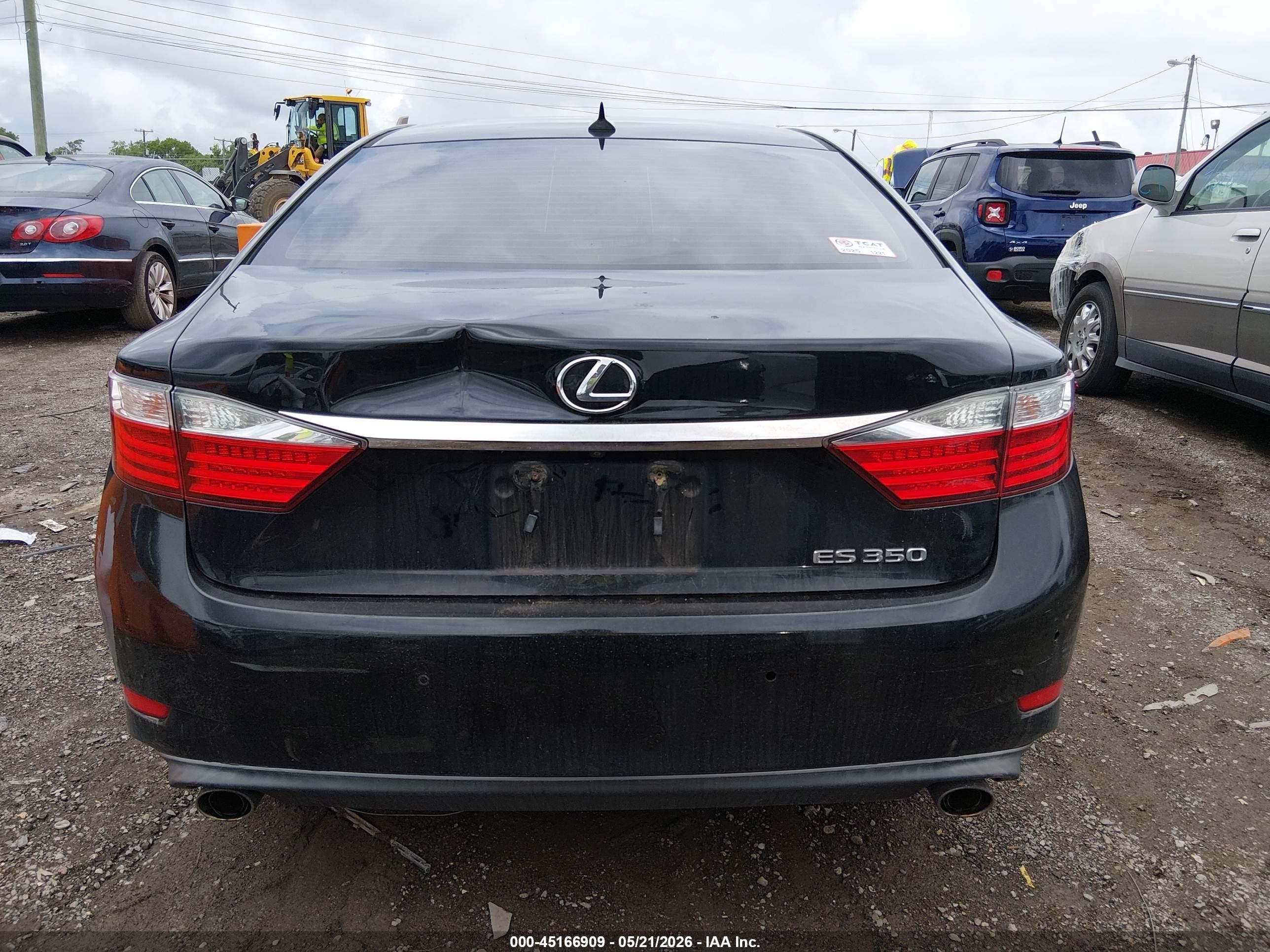 2013 Lexus Es 350   Black vin: JTHBK1GG1D2028393