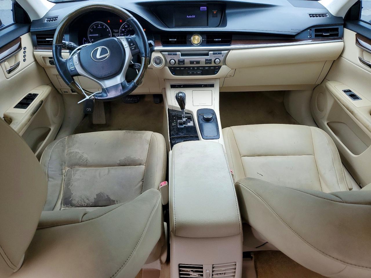 2013 Lexus Es 350 Черный vin: JTHBK1GG1D2036493
