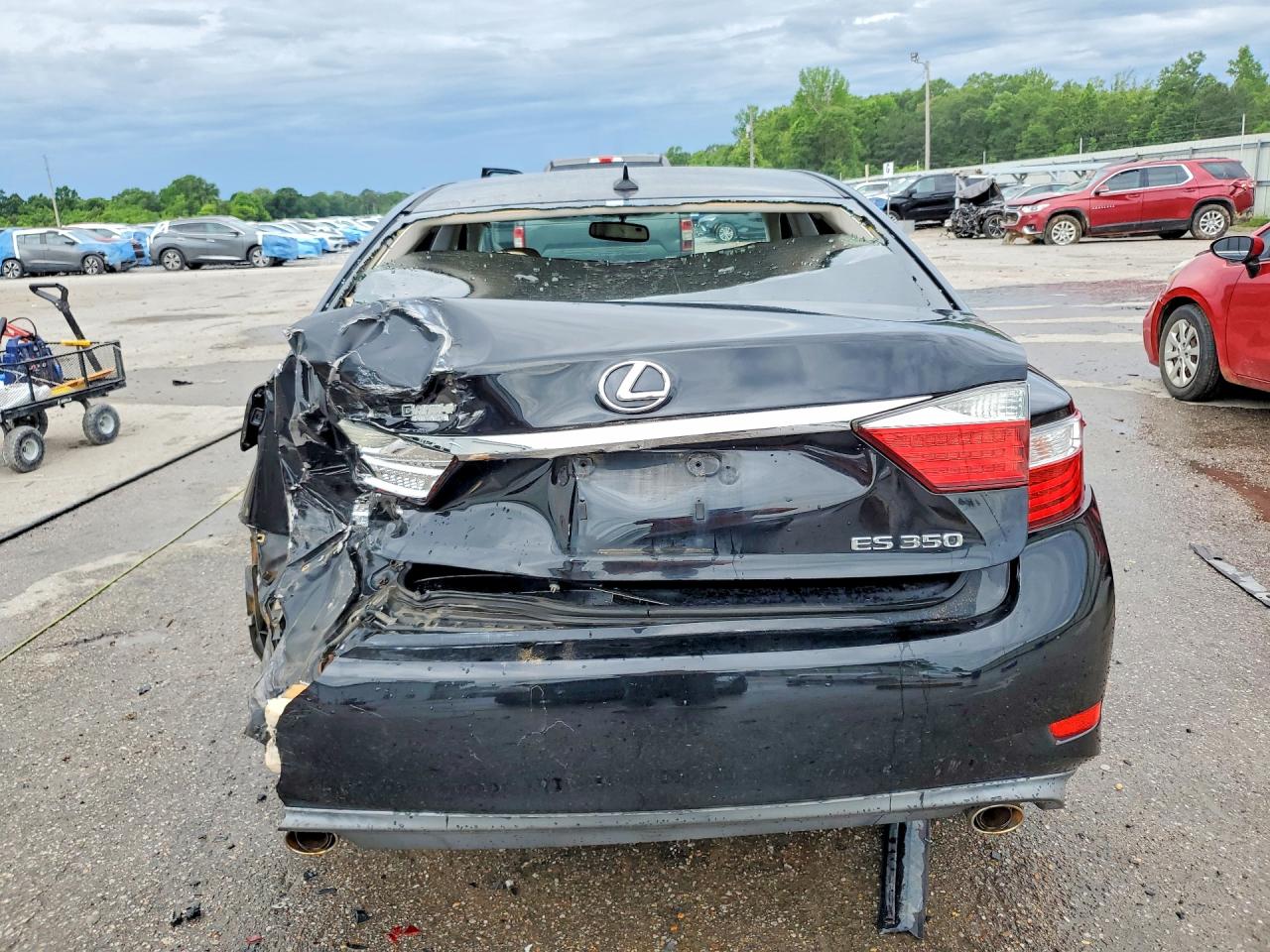 2013 Lexus Es 350 Черный vin: JTHBK1GG1D2036493