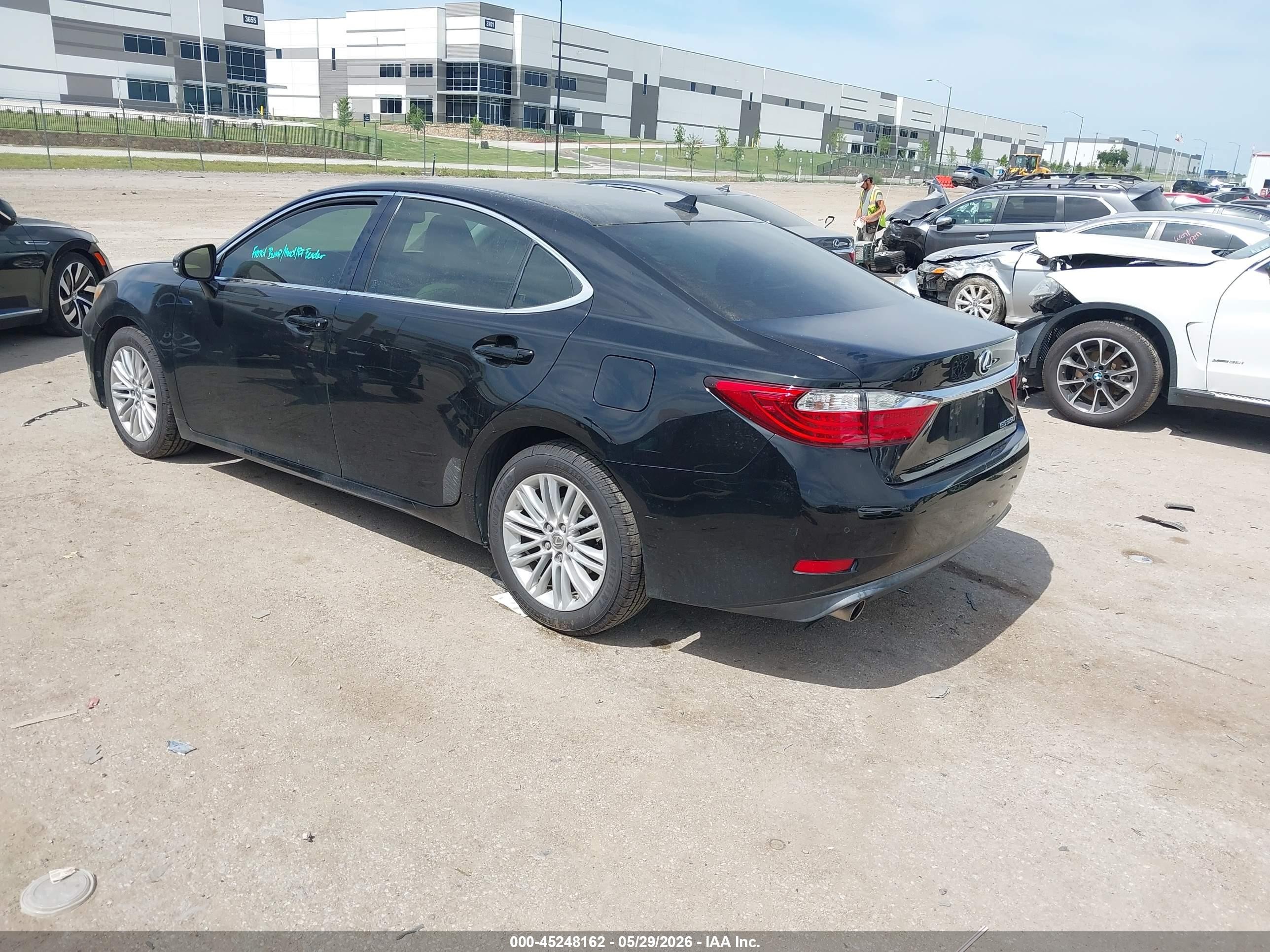 2013 Lexus Es 350   Black vin: JTHBK1GG1D2049857