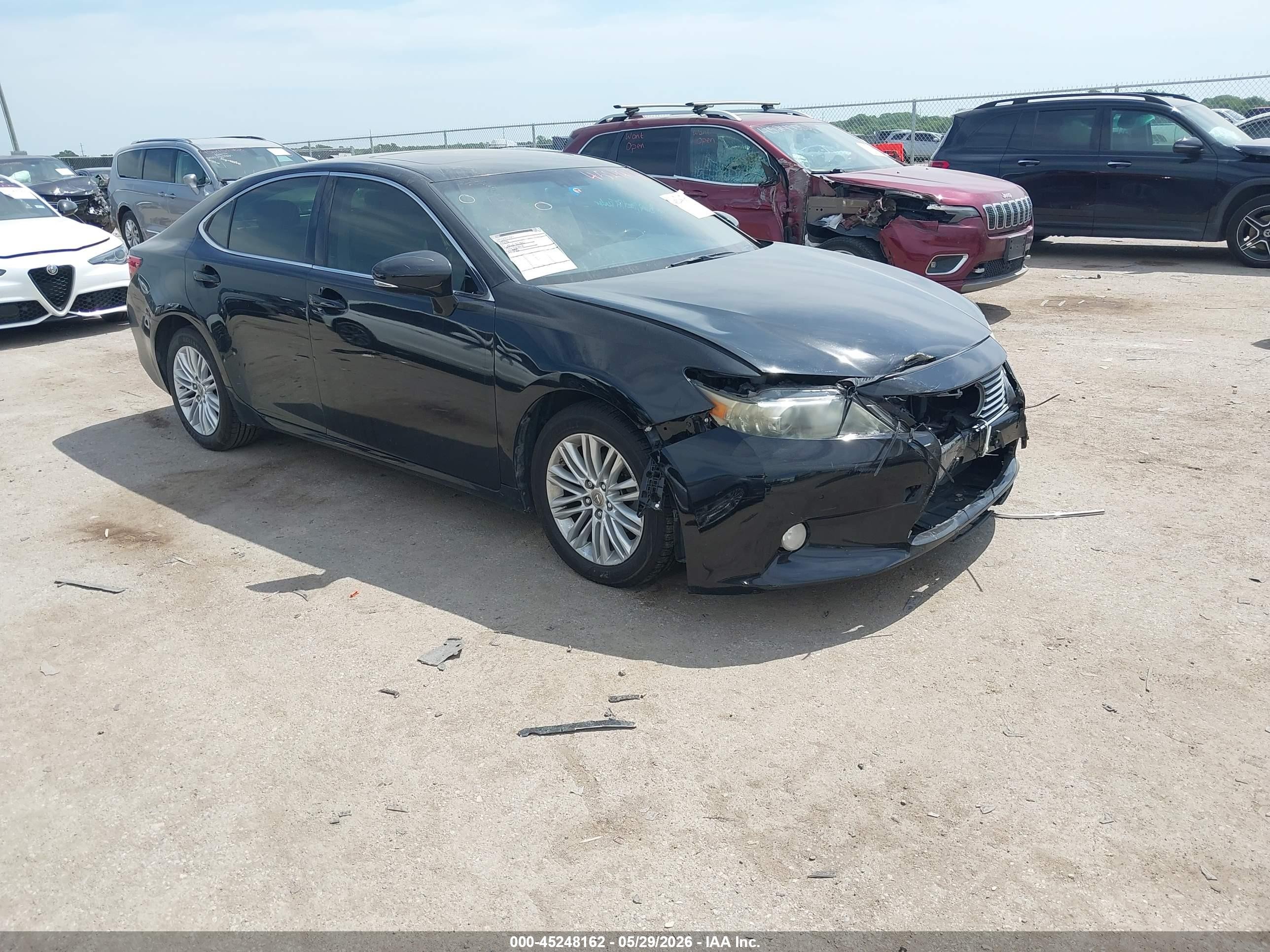 2013 Lexus Es 350   Black vin: JTHBK1GG1D2049857