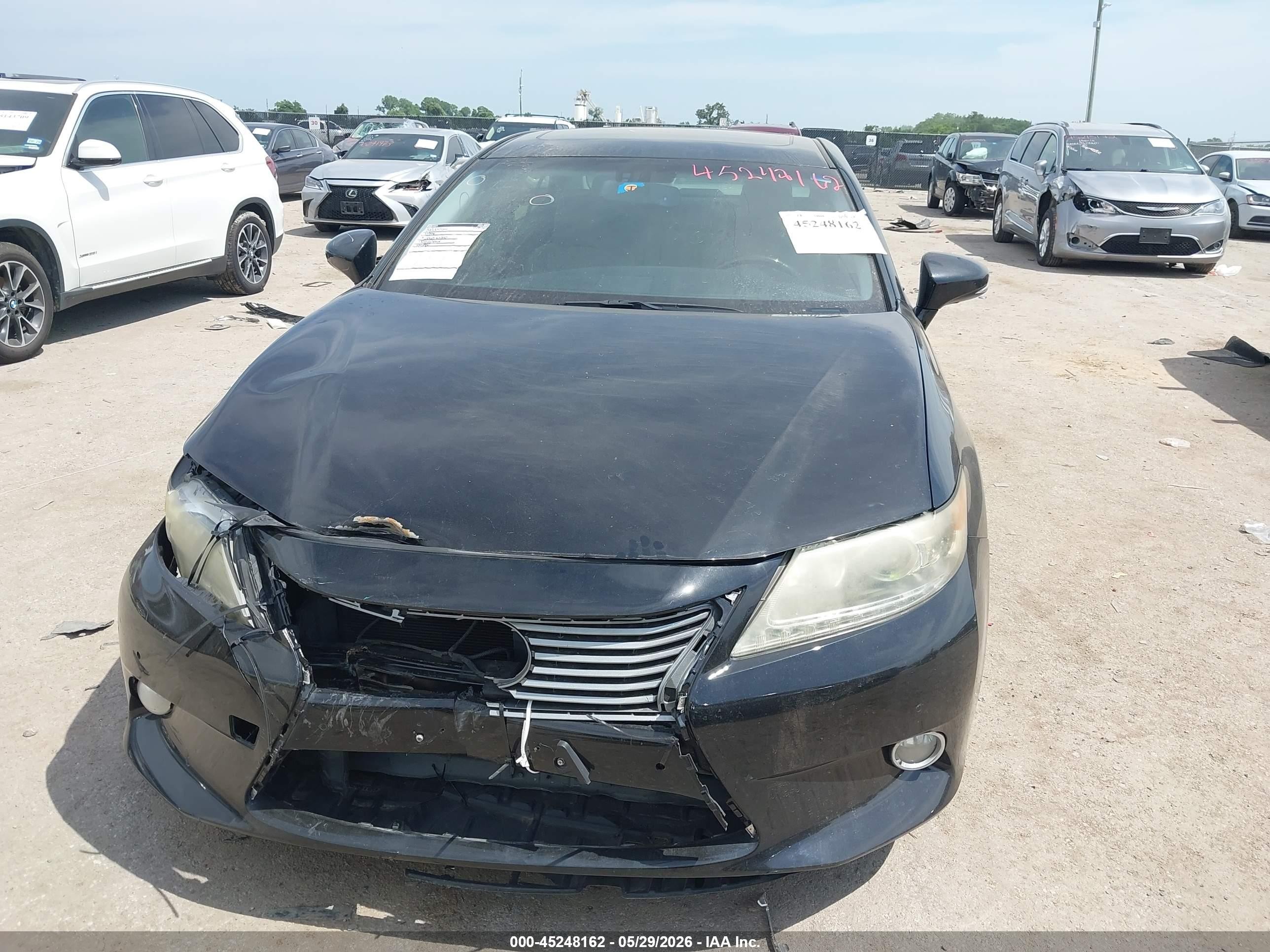 2013 Lexus Es 350   Black vin: JTHBK1GG1D2049857