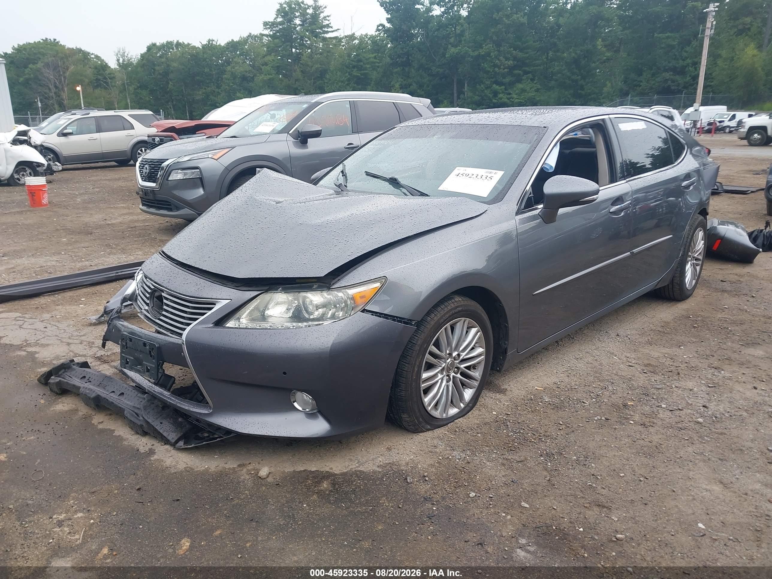 2013 Lexus Es 350   Gray vin: JTHBK1GG1D2056422