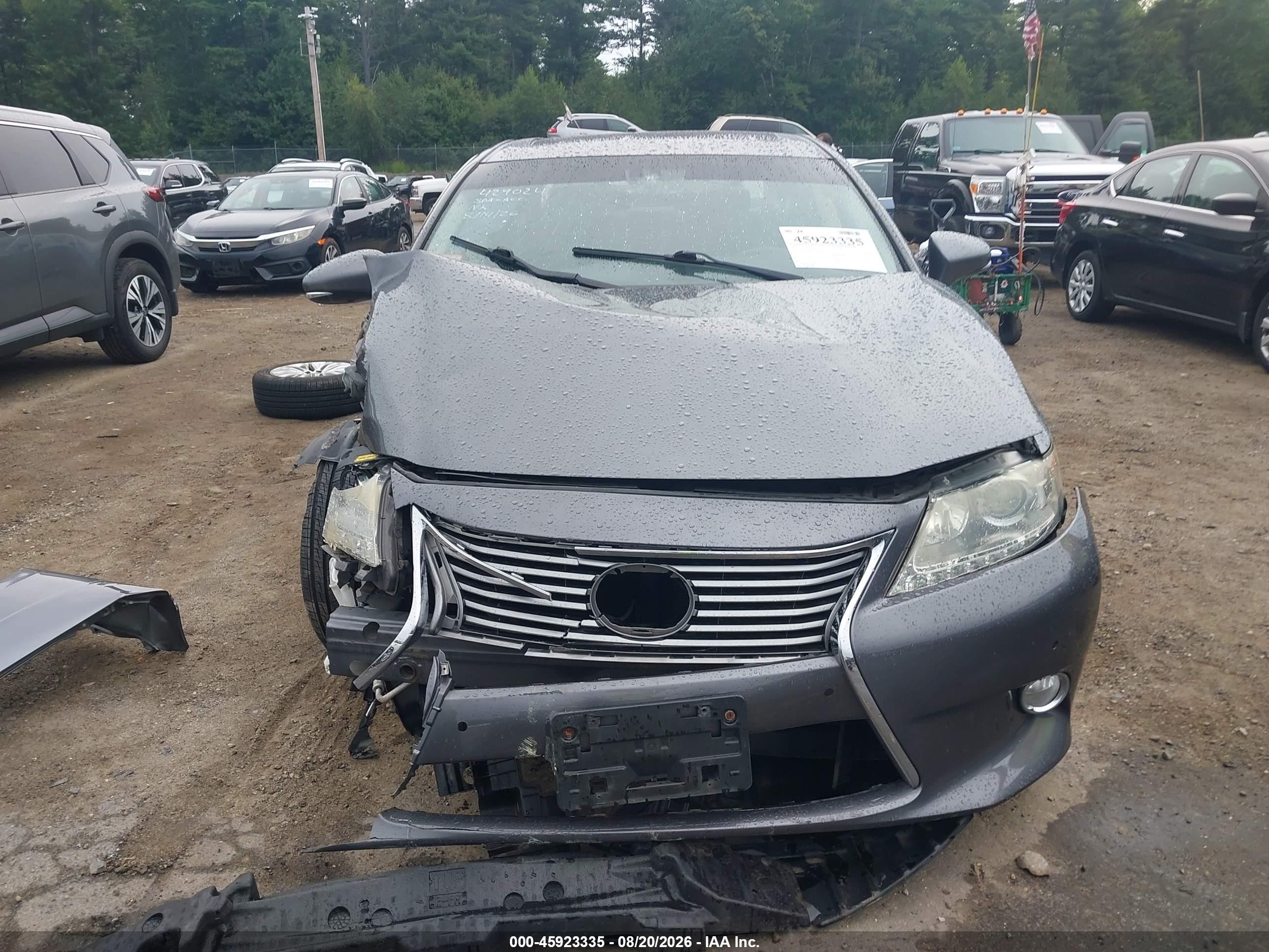 2013 Lexus Es 350   Gray vin: JTHBK1GG1D2056422